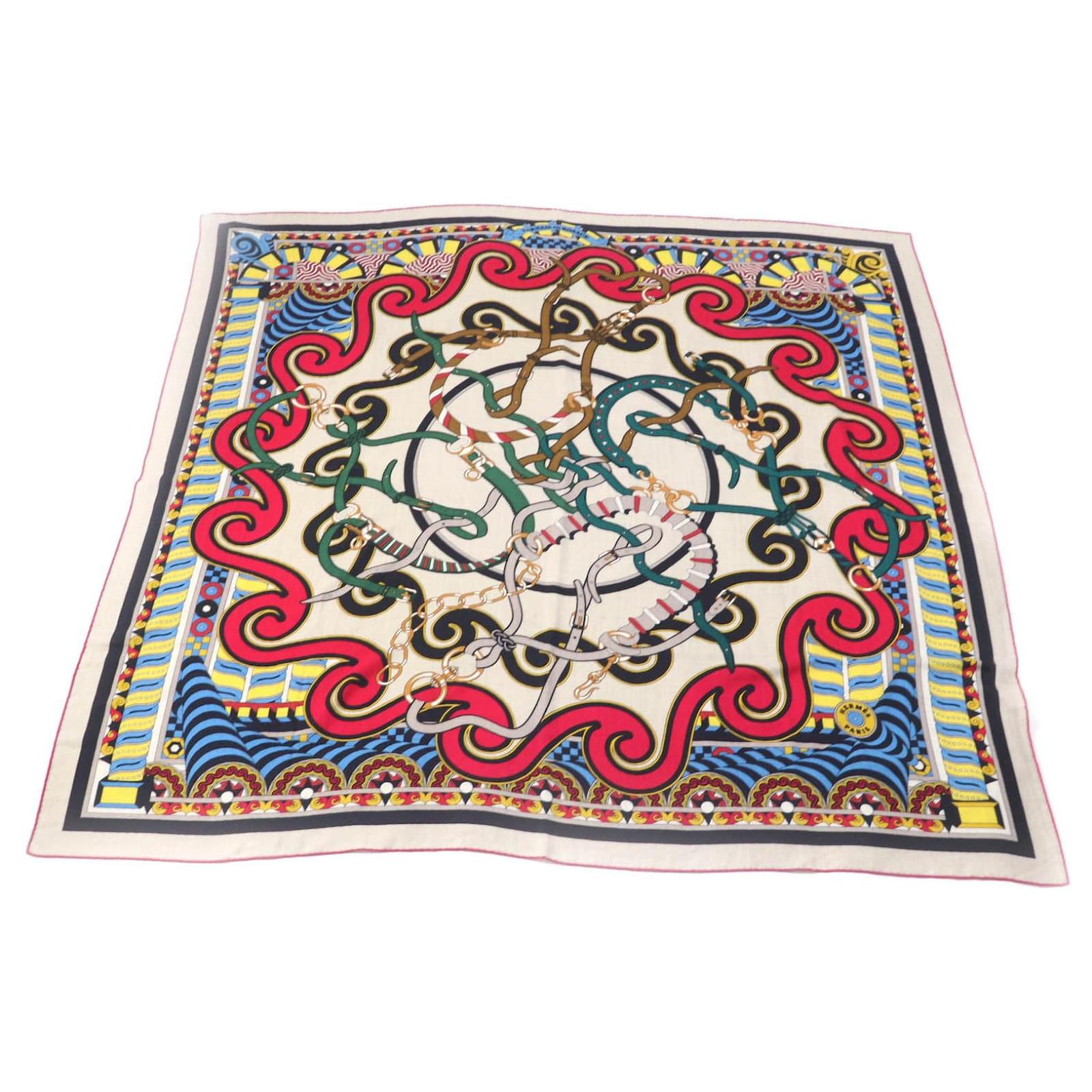 Hermès Hermes Caljean 140 Cashmere Silk Shawl Multiple colors  ref.1741102