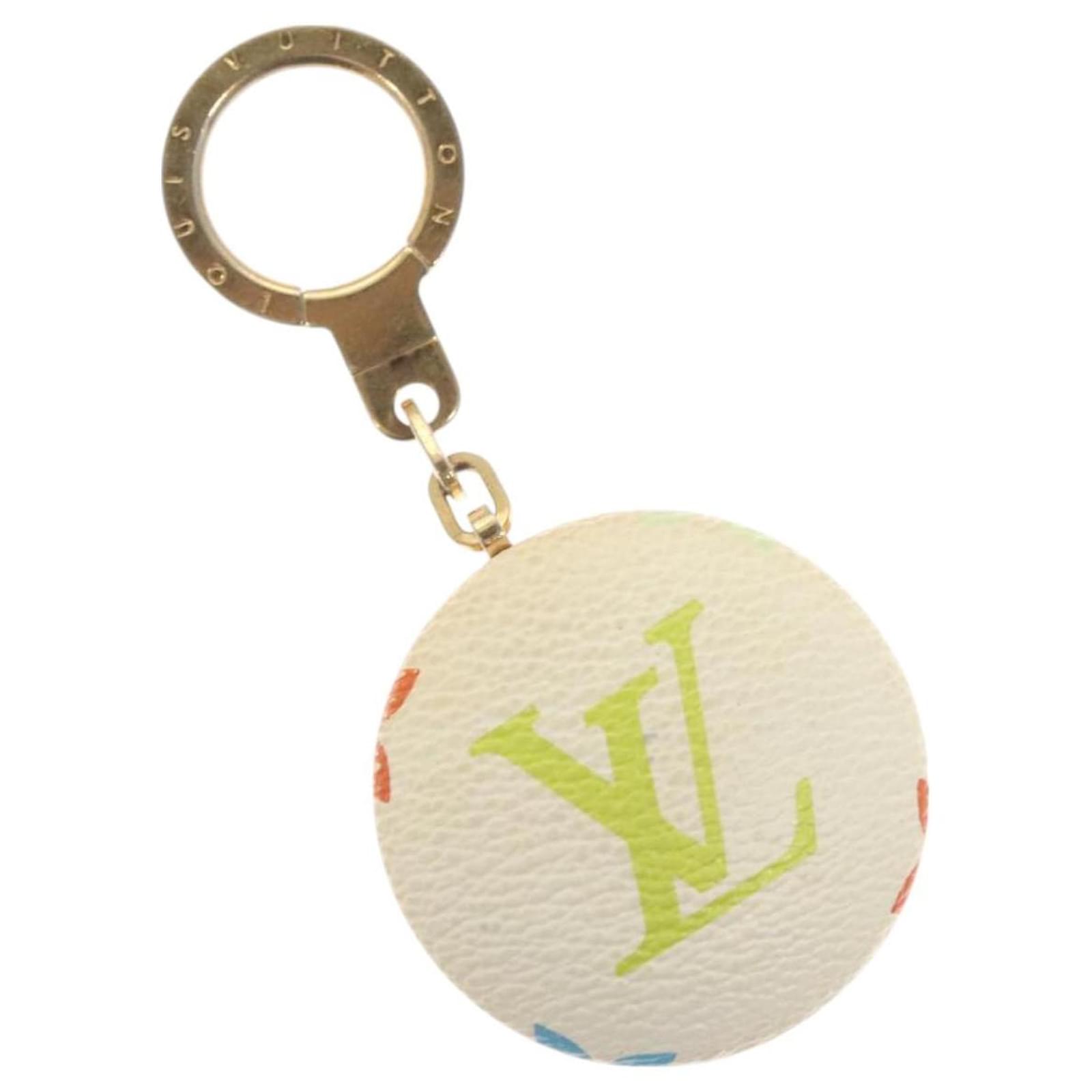 LOUIS VUITTON Monogram Multicolor Astropill Charm White M51911 LV Auth 127728  ref.2322484