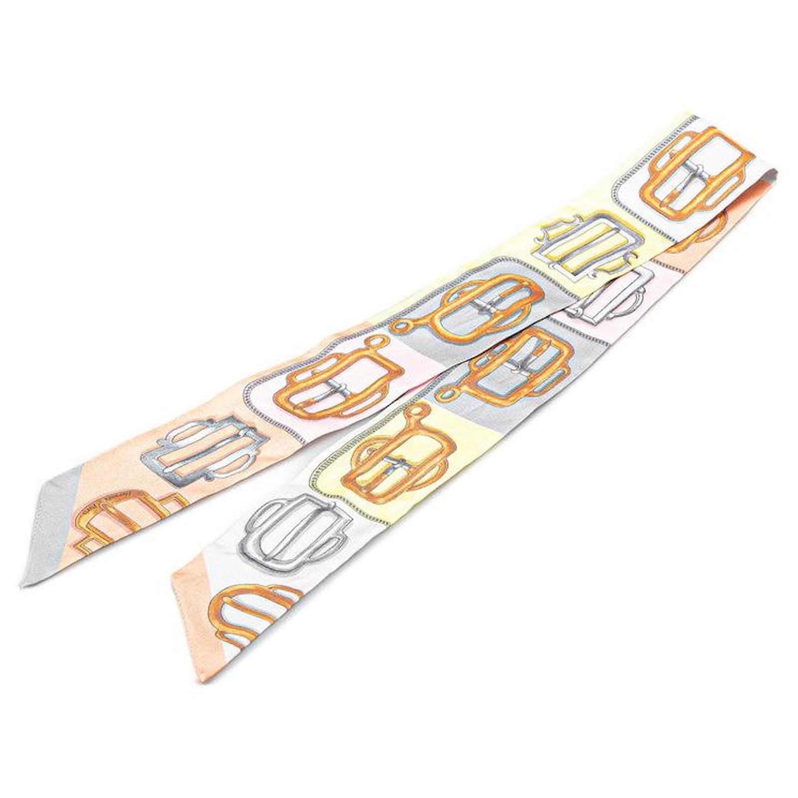 Hermès Hermes Silk Bouclerie d Attelage Scarf Multiple colors  ref.2321447