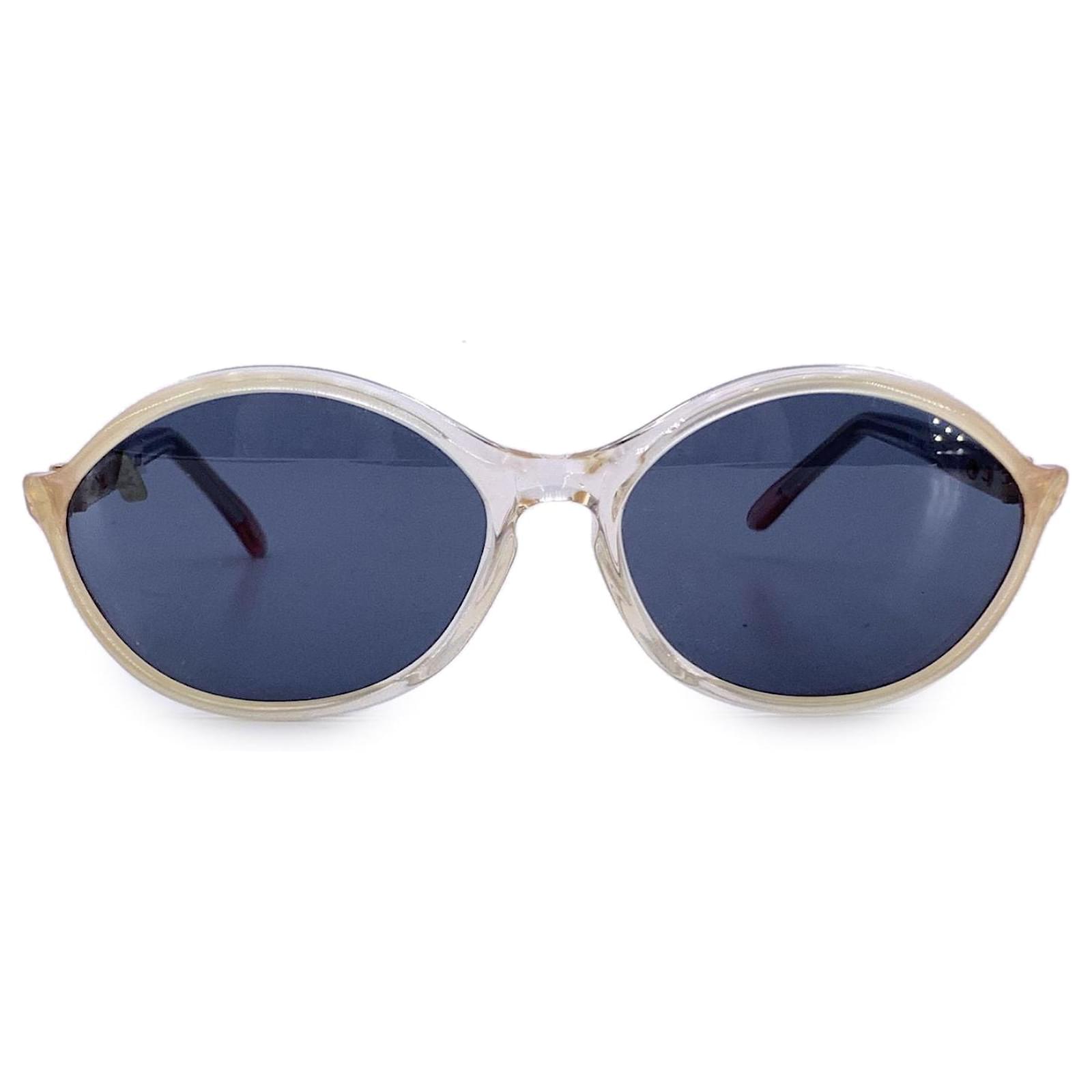 Yves Saint Laurent Vintage Beige Sunglasses MERCURE 58/16 140mm Plastic  ref.2320465