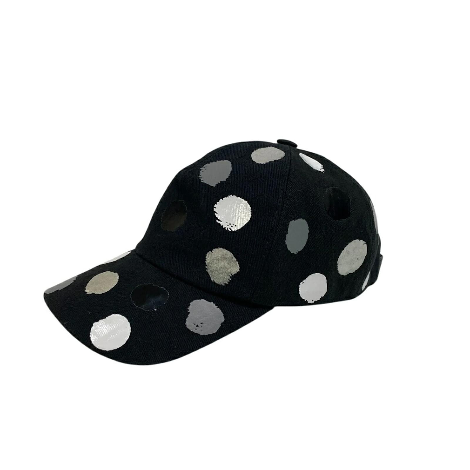 Louis Vuitton M7063L Black Baseball Cap Cotton Polyester  ref.2318393