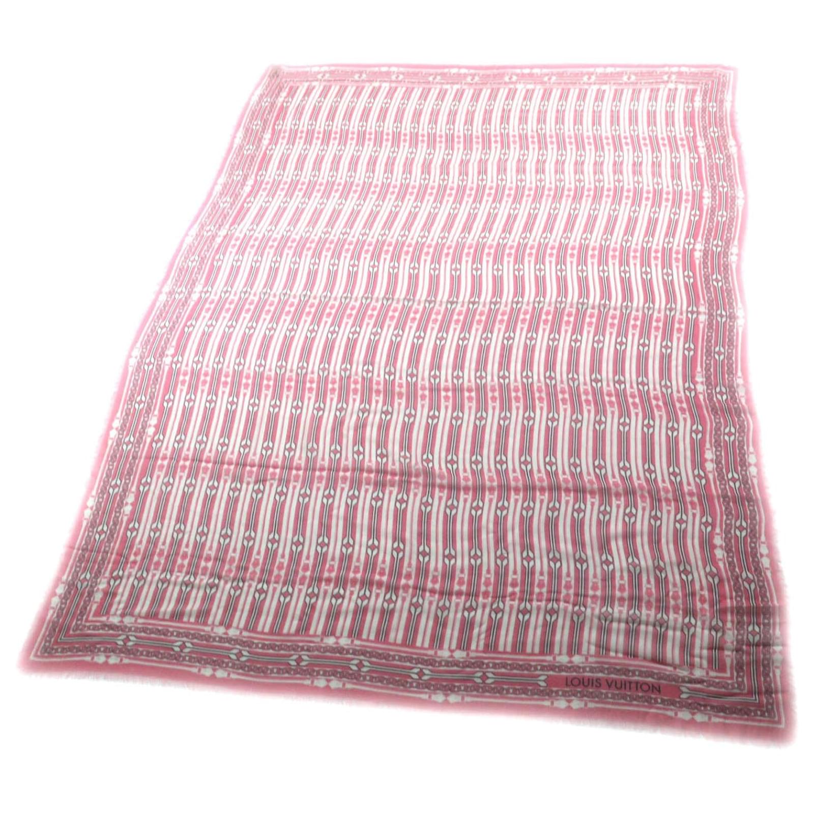 Louis Vuitton Cashmere Stole M78730 Pink  ref.2317765