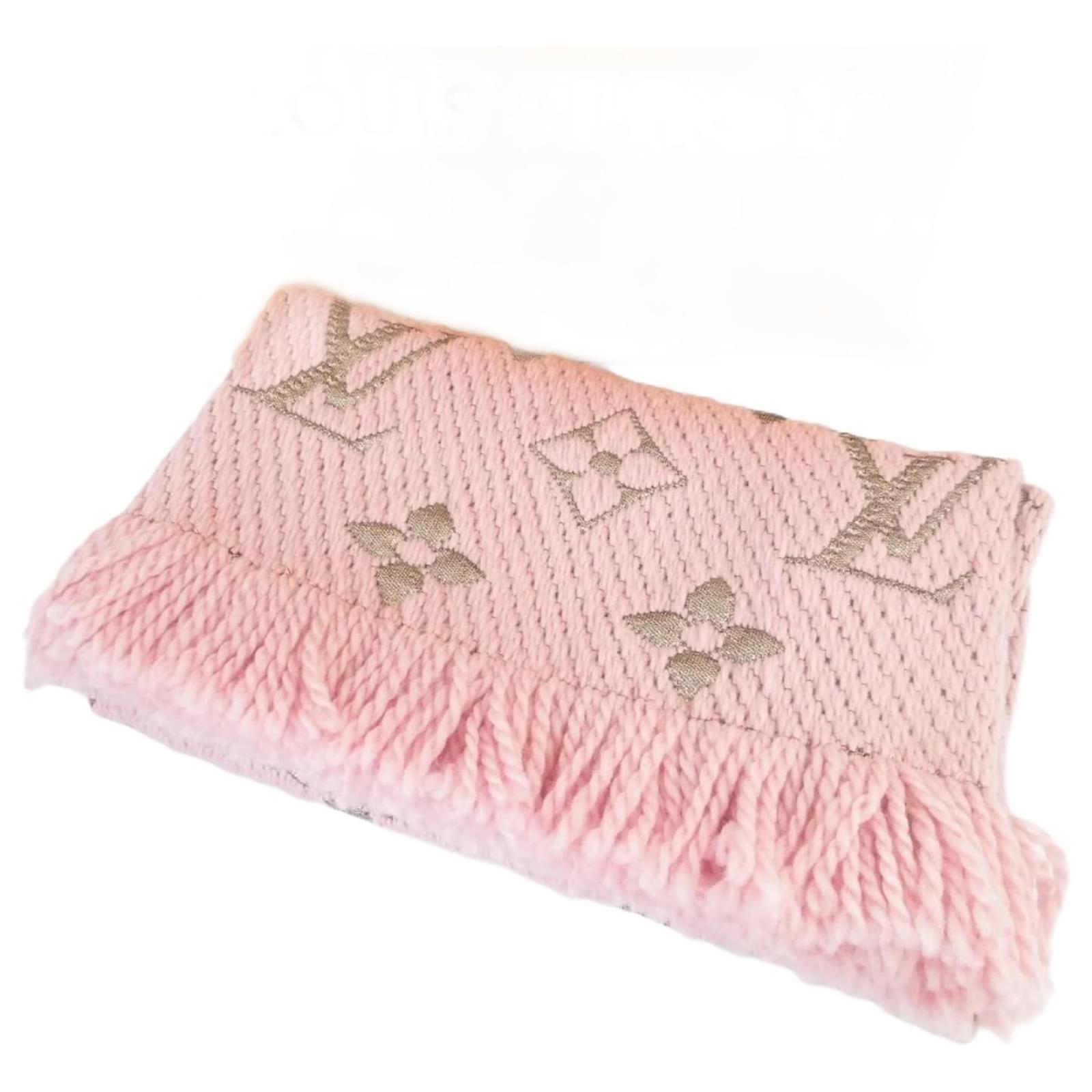 Louis Vuitton Pink Shawl Scarf  ref.2314510