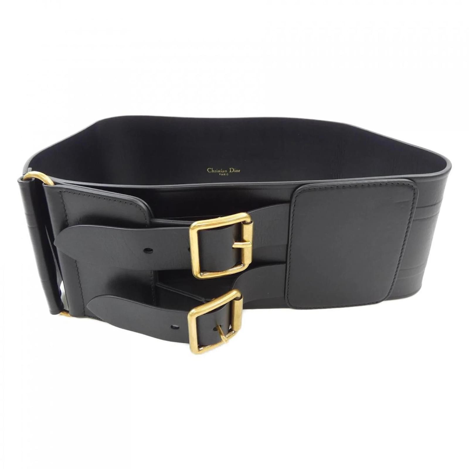 Christian Dior Standard Black Belt  ref.2313312