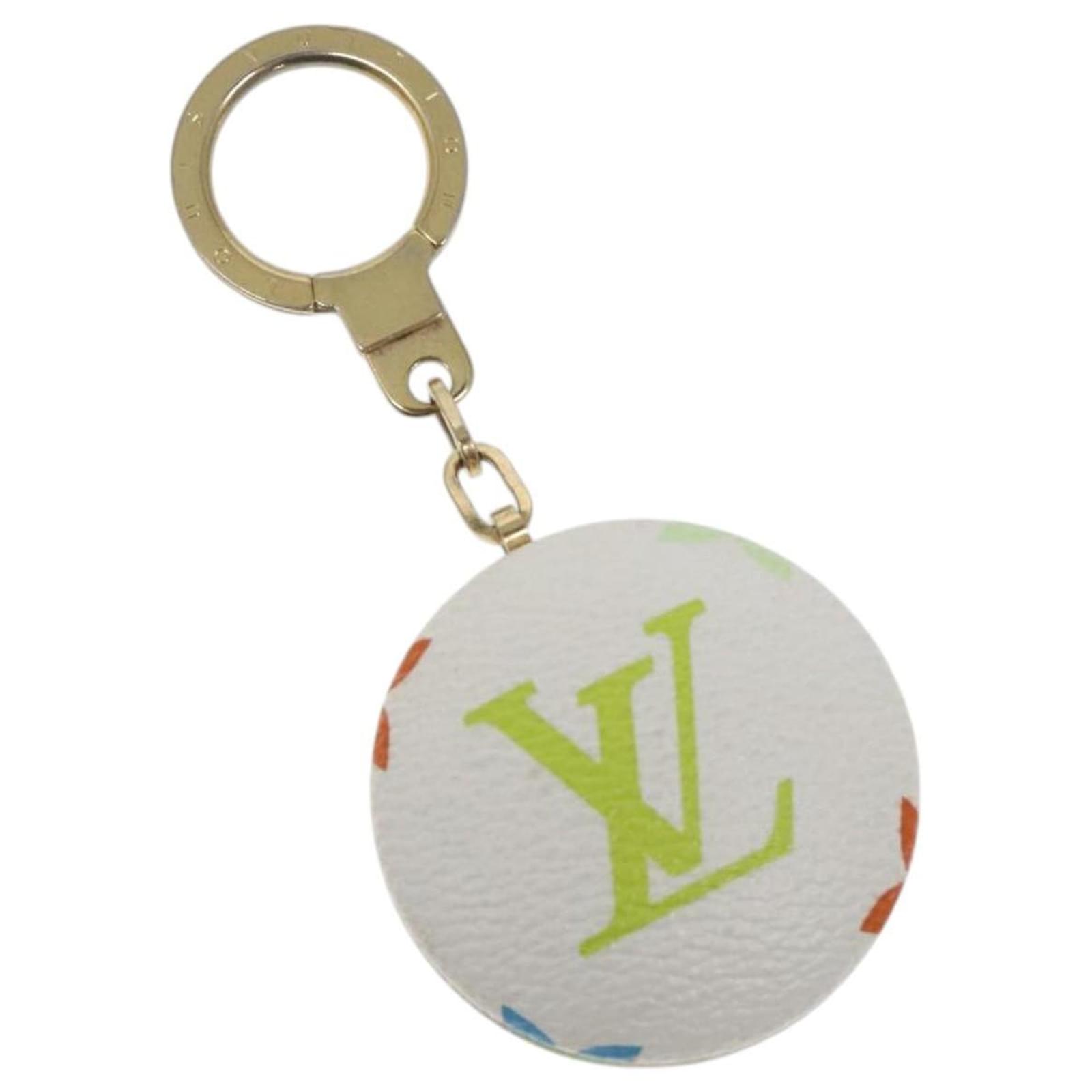 LOUIS VUITTON Monogram Multicolor Astropill Charm White M51911 LV Auth 126204  ref.2309129