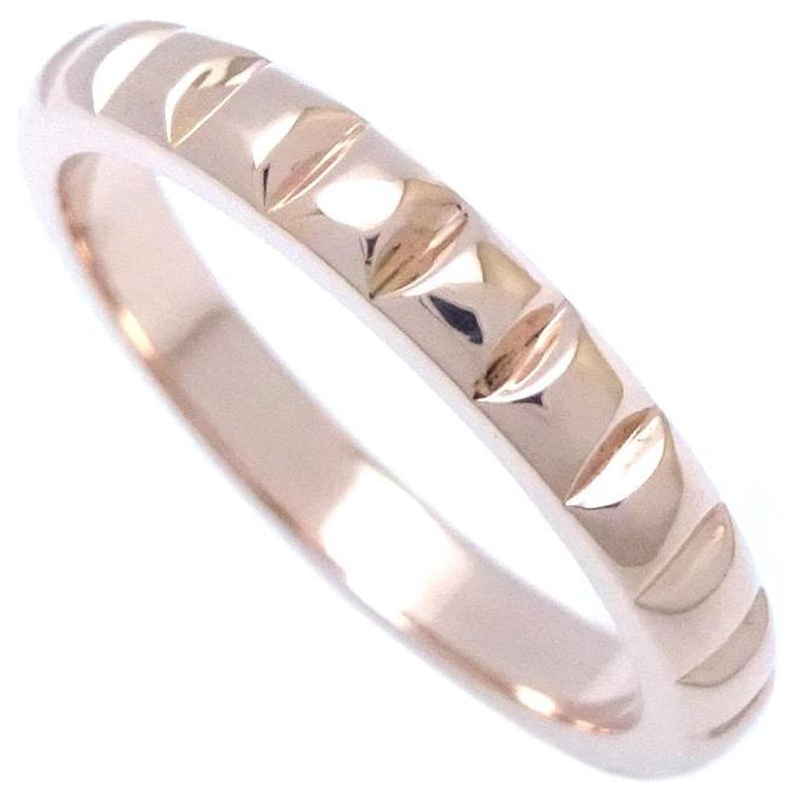 Boucheron Quatre Clou de Paris Ring 8.5 Golden Metal  ref.2302157