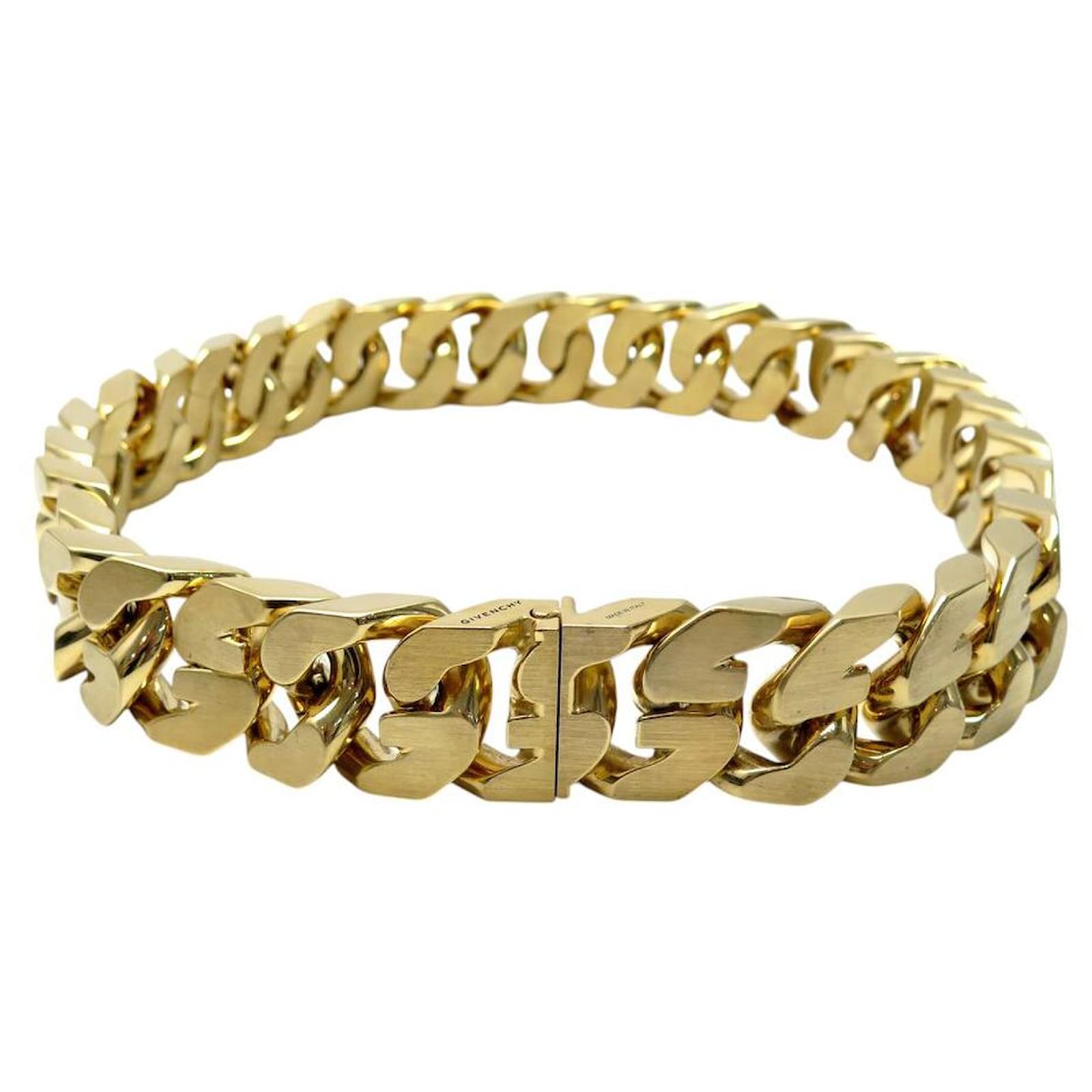 RARE GIVENCHY BELT GOLD METAL CHAIN LARGE LINK T80 GOLD BELT Golden  ref.2124188