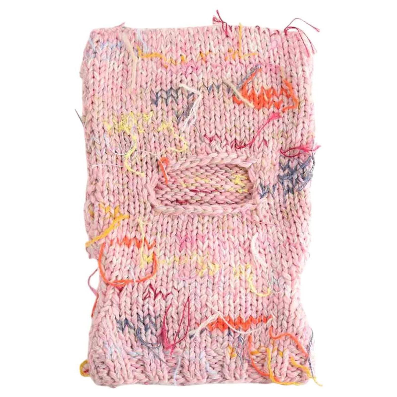 Maison Martin Margiela Wool balaclava Pink  ref.2294681