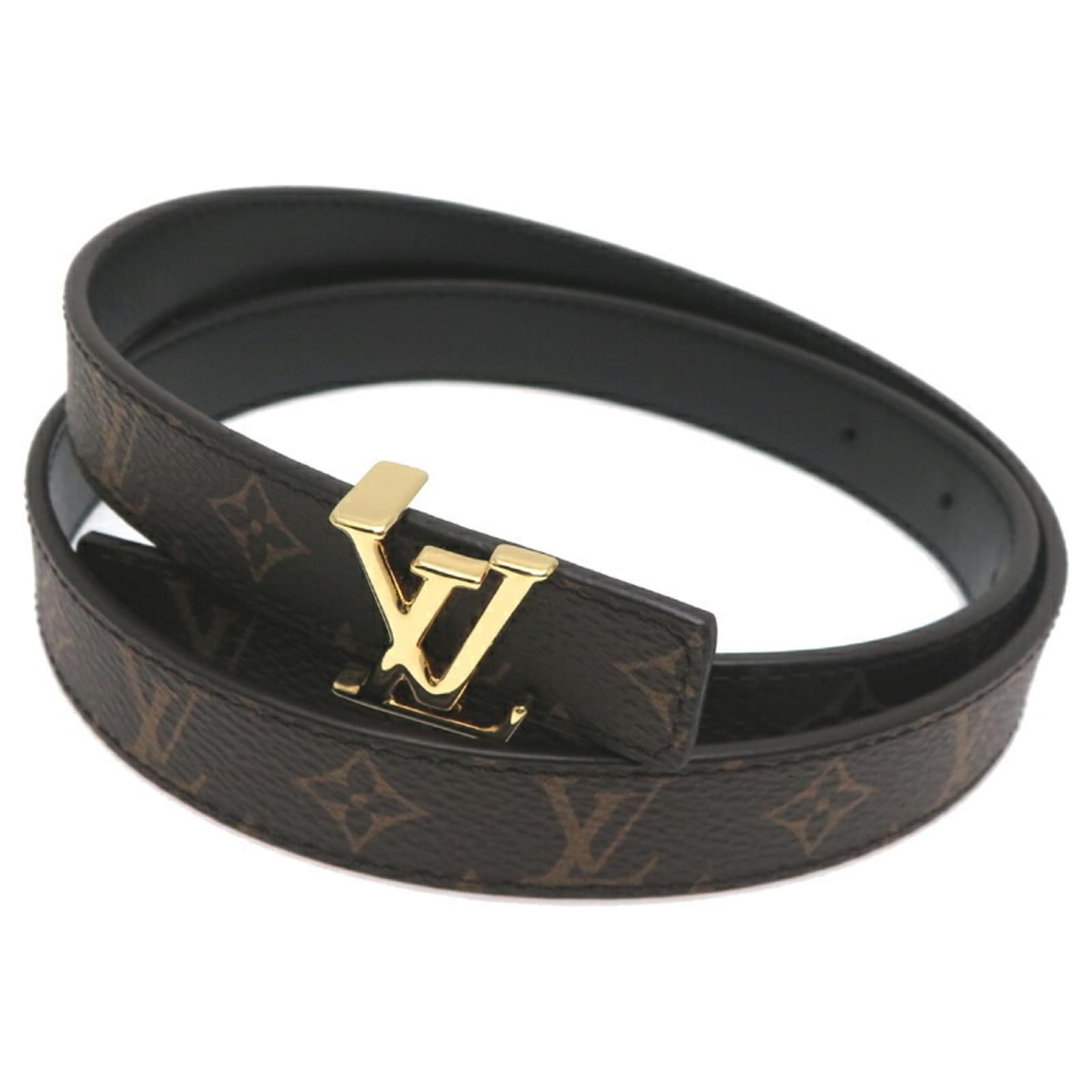 Louis Vuitton Santur LV Iconic Monogram Belt Brown  ref.2294323