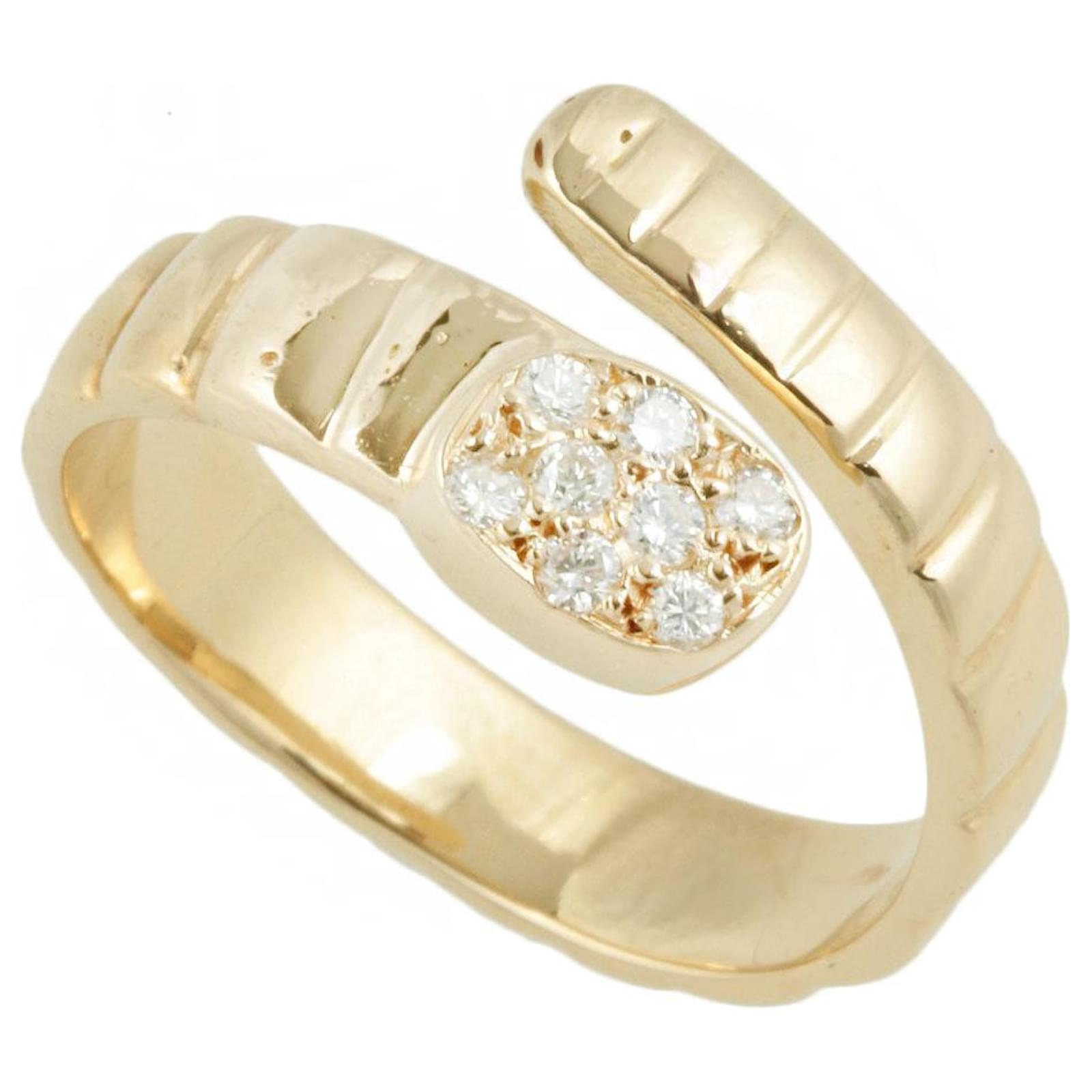 & Other Stories K18YG Diamond Ring 8.5 No Brand Golden  ref.2068983
