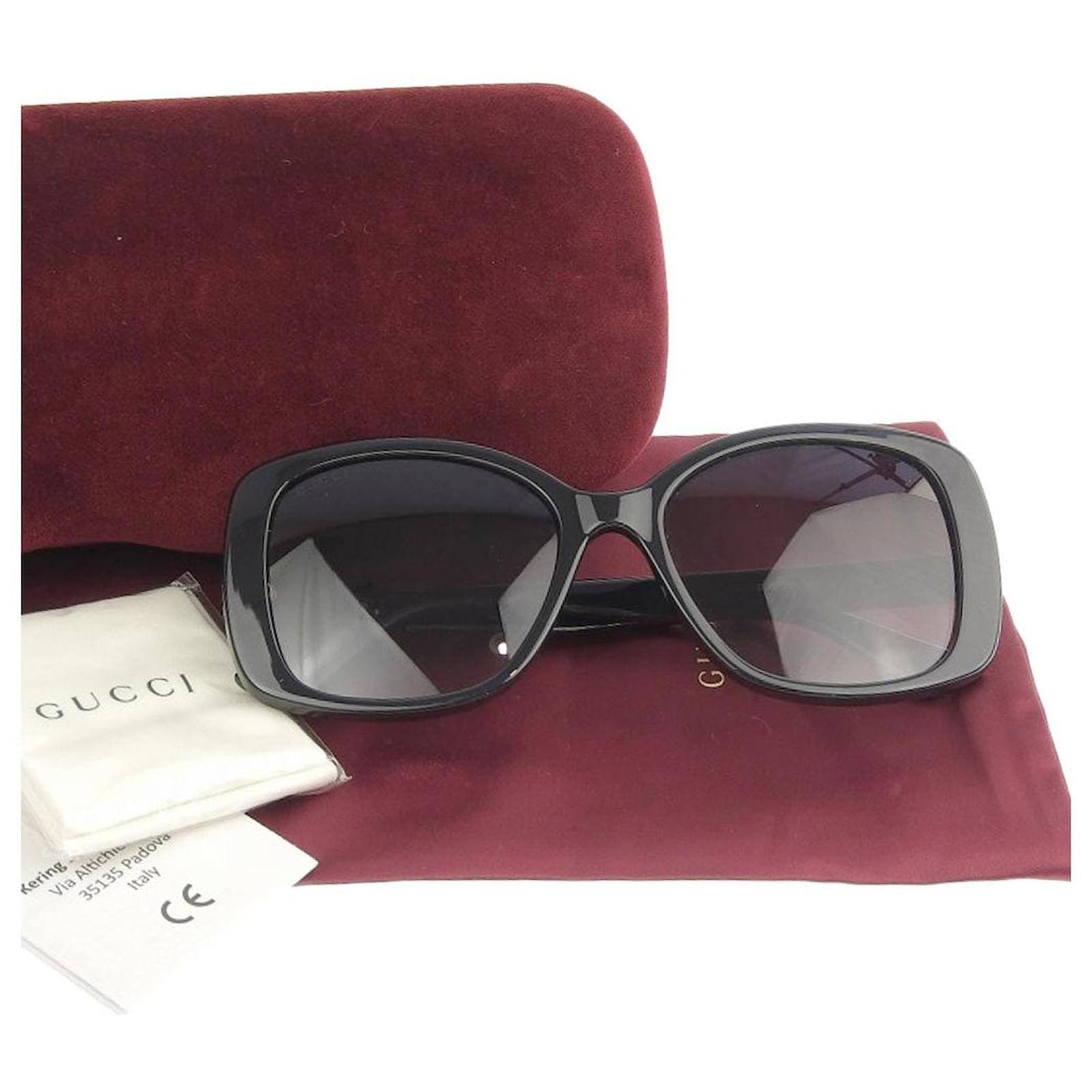 Gucci GG Marmont Sunglasses Black Gradient Plastic  ref.1481541