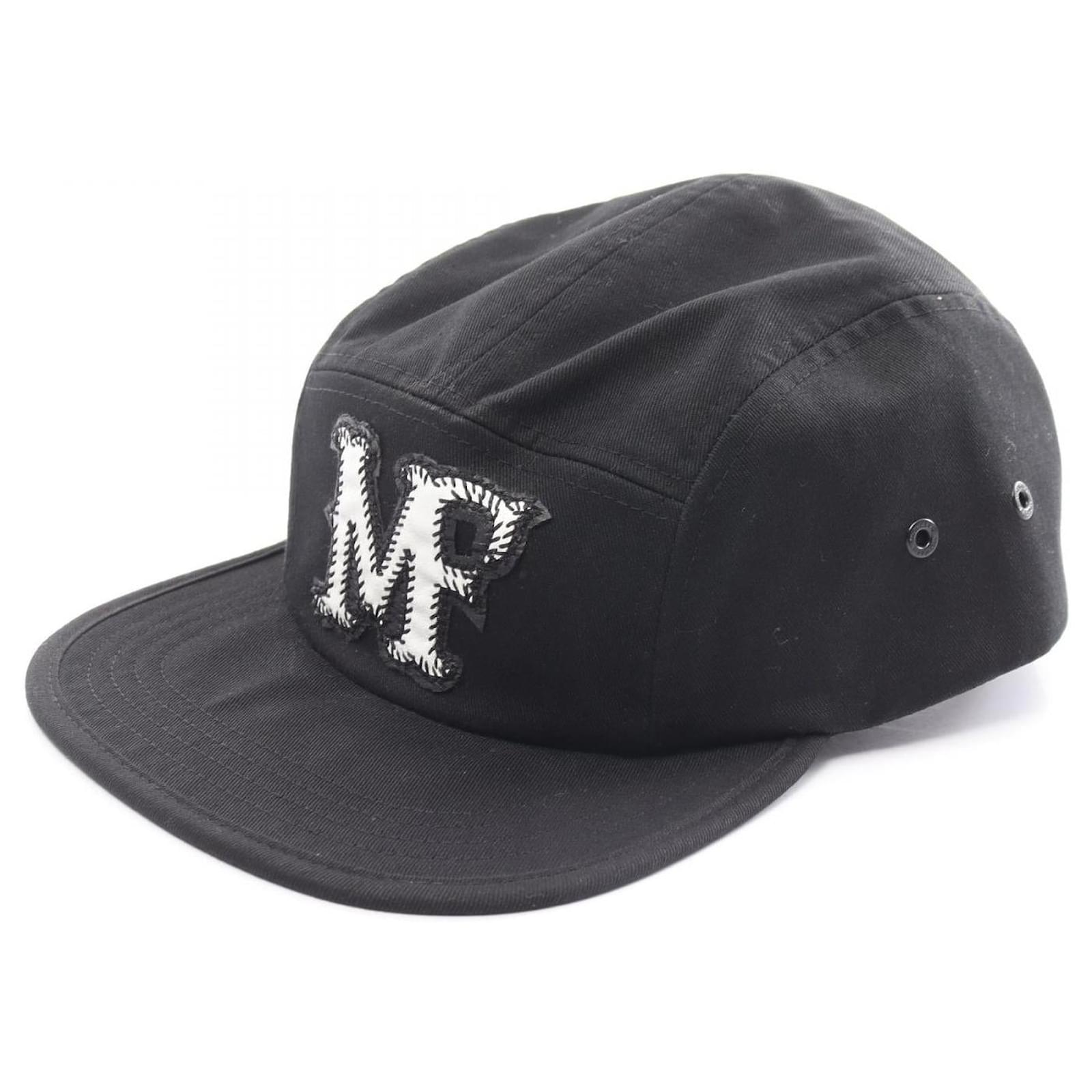 Moncler BASEBALL Cotton Cap Black  ref.1742059