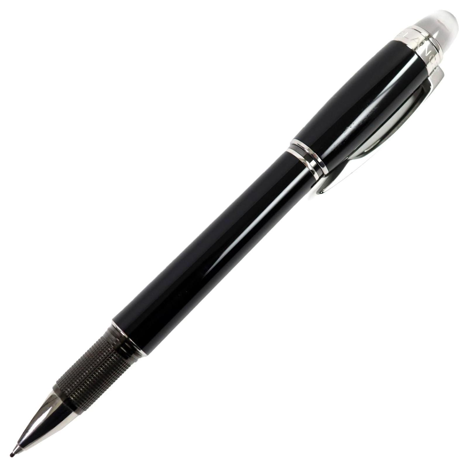 Montblanc Starwalker Ballpoint Pen Black Silver  ref.1697471