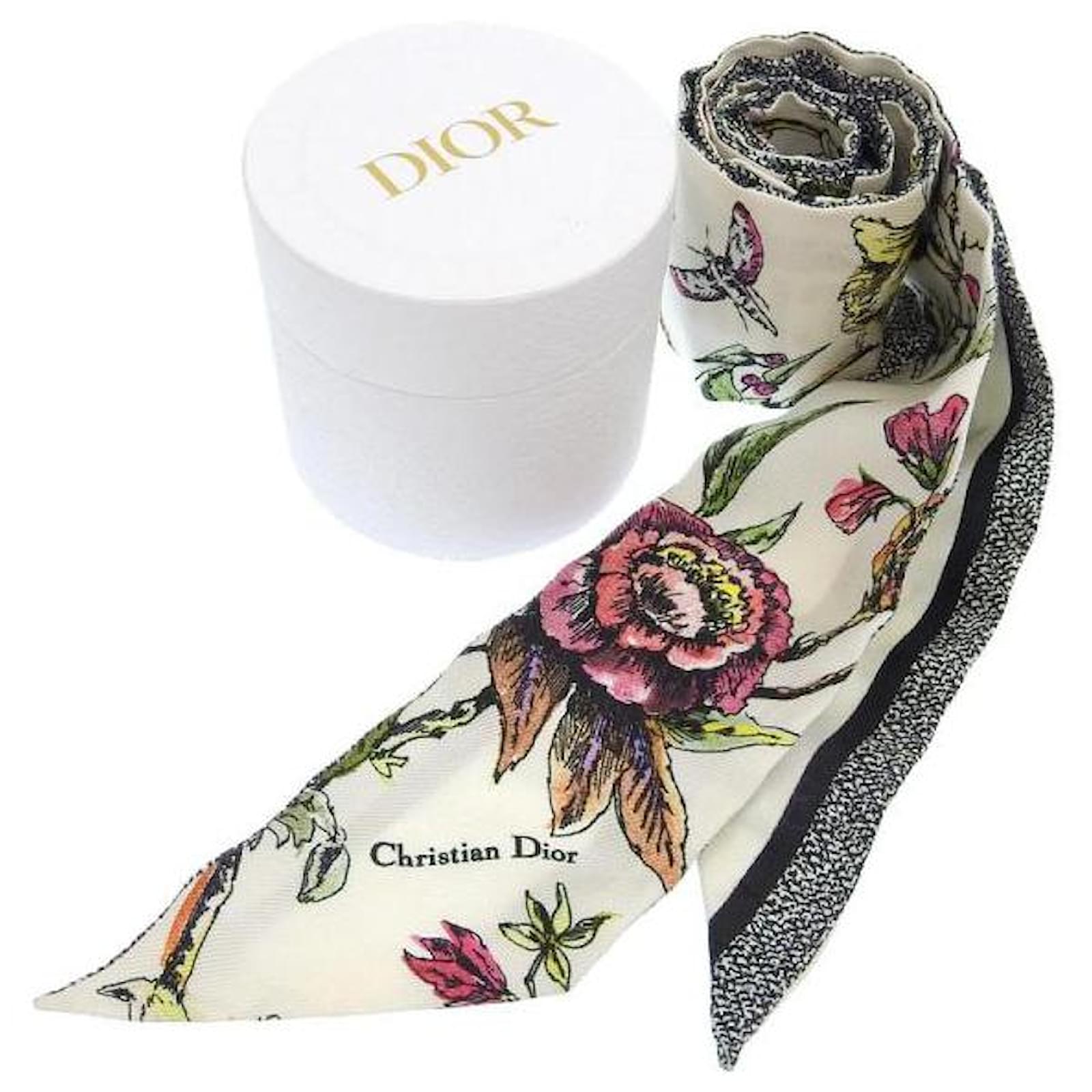 Dior null Scarf 5MIF106I611 White  ref.1481494