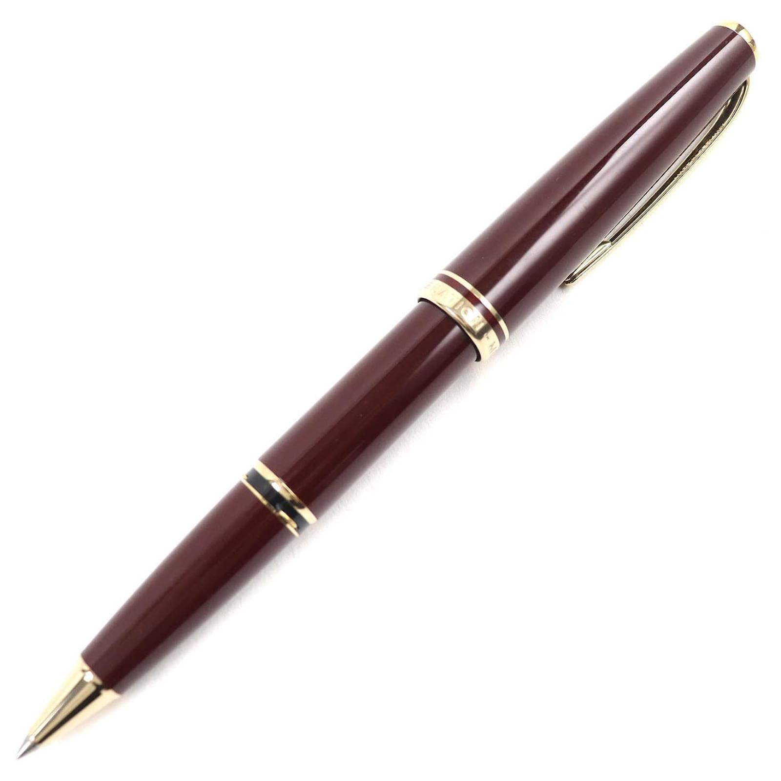 Montblanc White Star Ballpoint Pen Bordeaux  ref.1707043