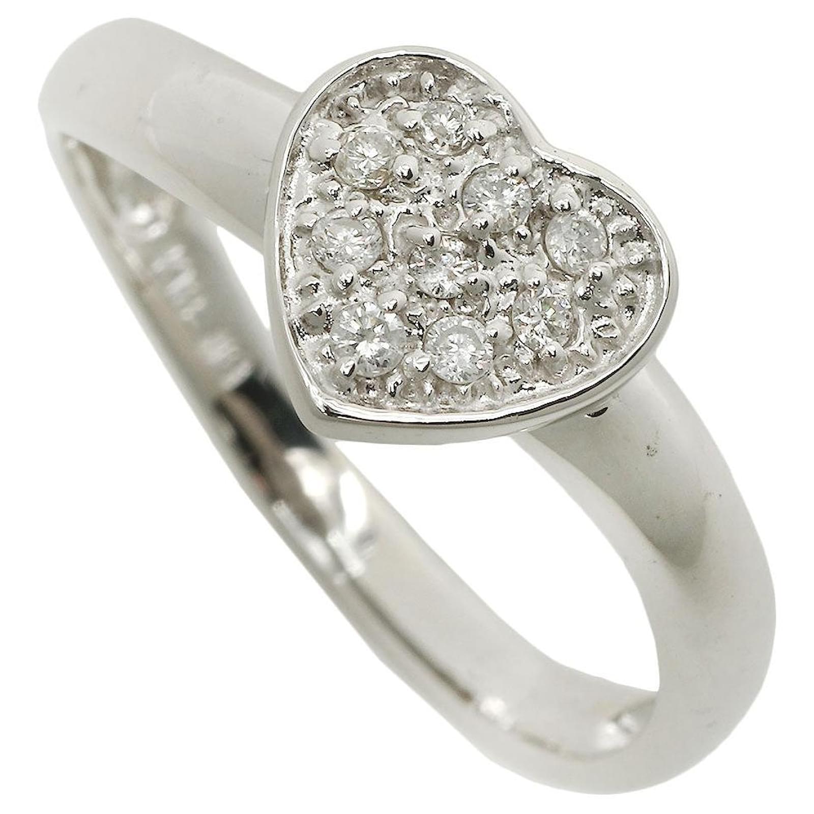 & Other Stories K18WG Diamond Ring 0.10ct No Brand Golden  ref.2069453