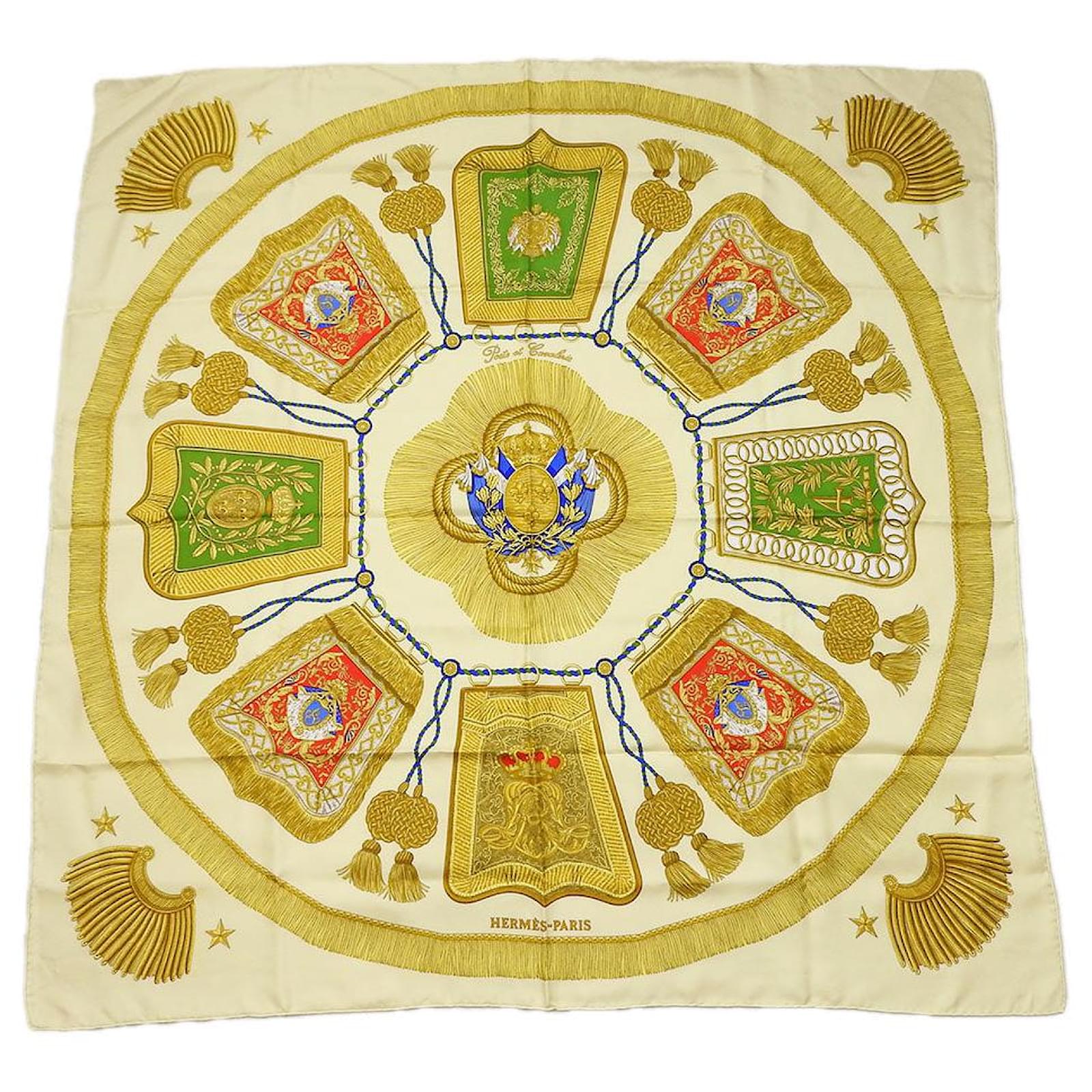 Hermès Hermes Poste et Cavalerie Silk Scarf  ref.1676540