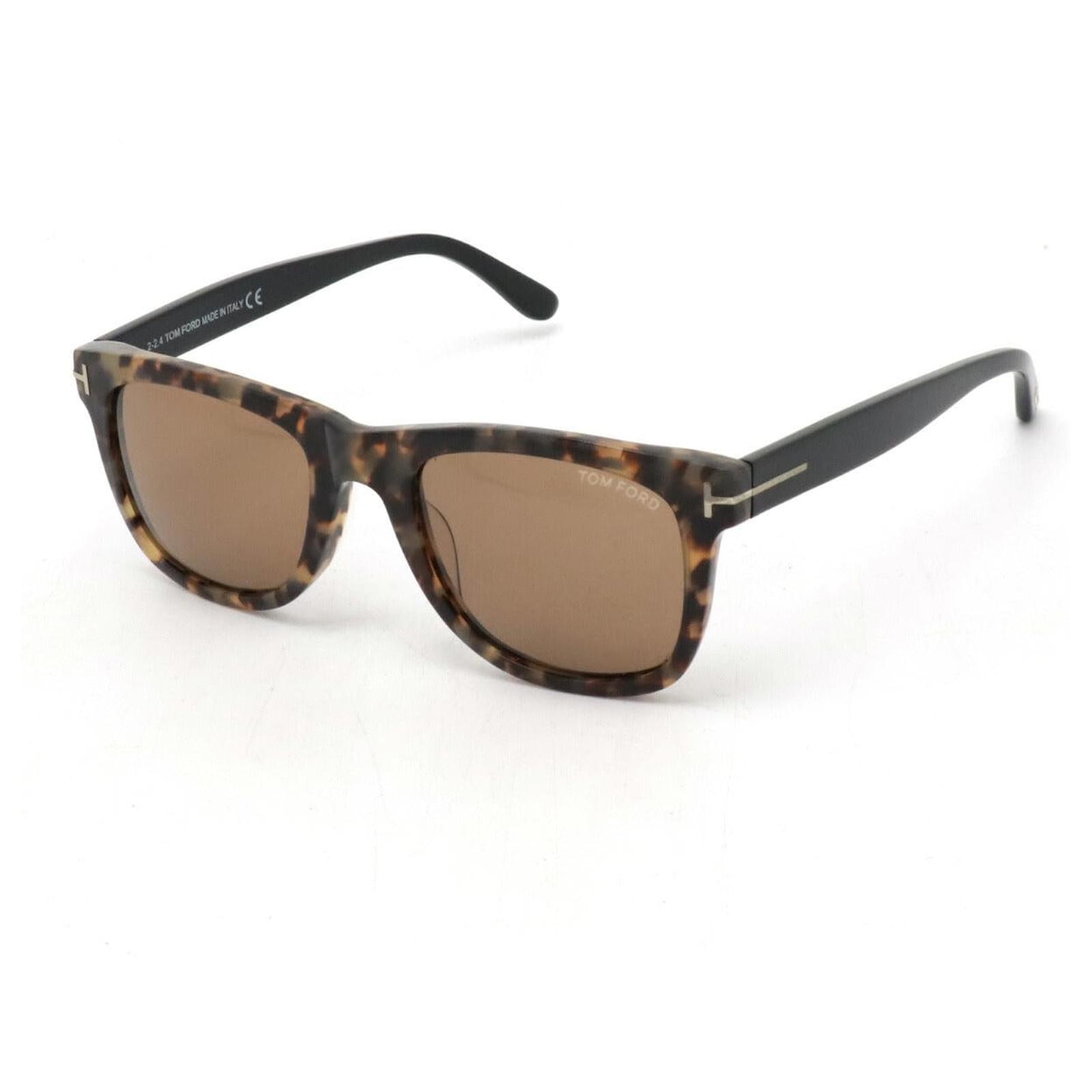 Tom Ford Leo Sunglasses Brown Marble TF9336  ref.1807570