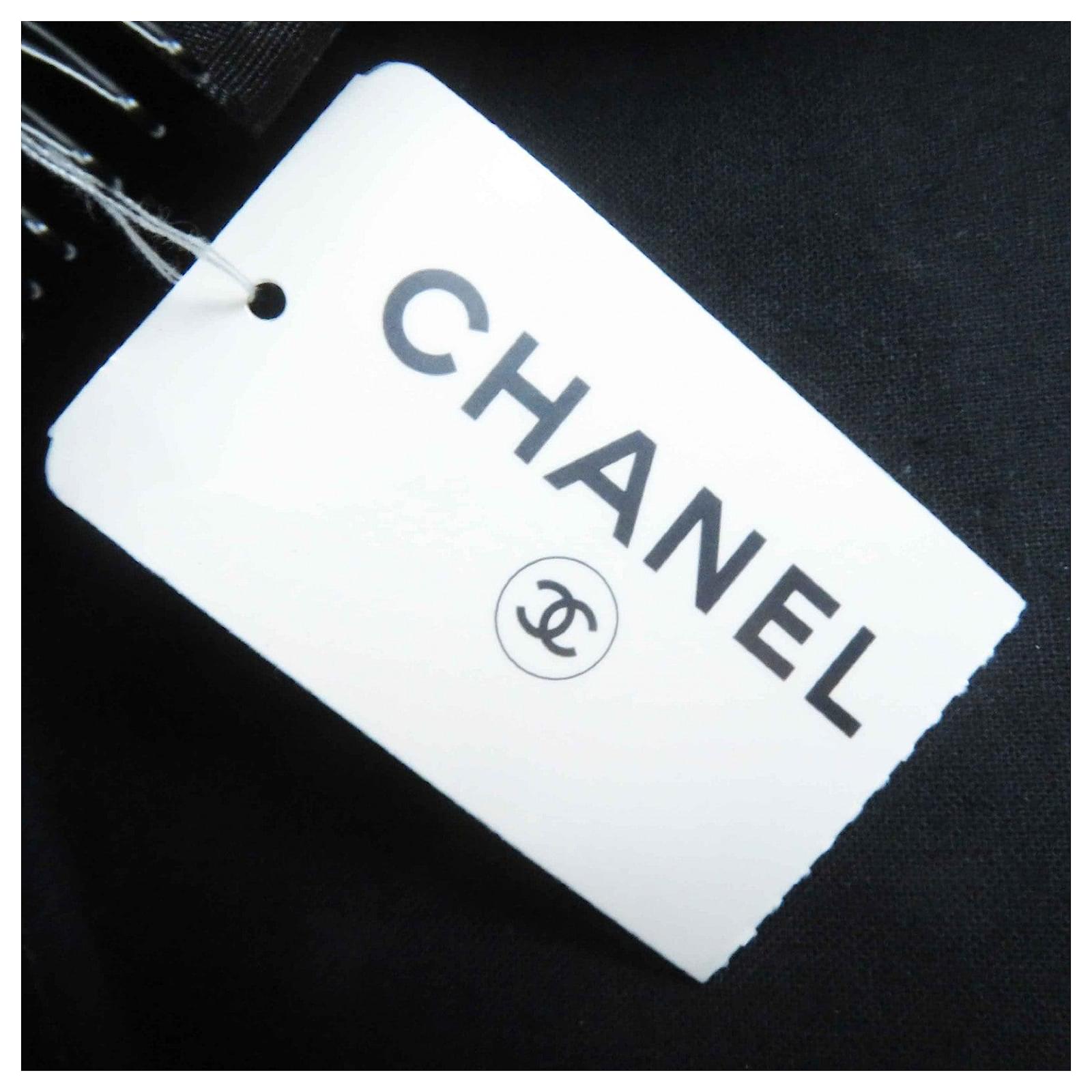 Chanel Mohair Rayon COCO Mark Hat Black M  ref.1793237