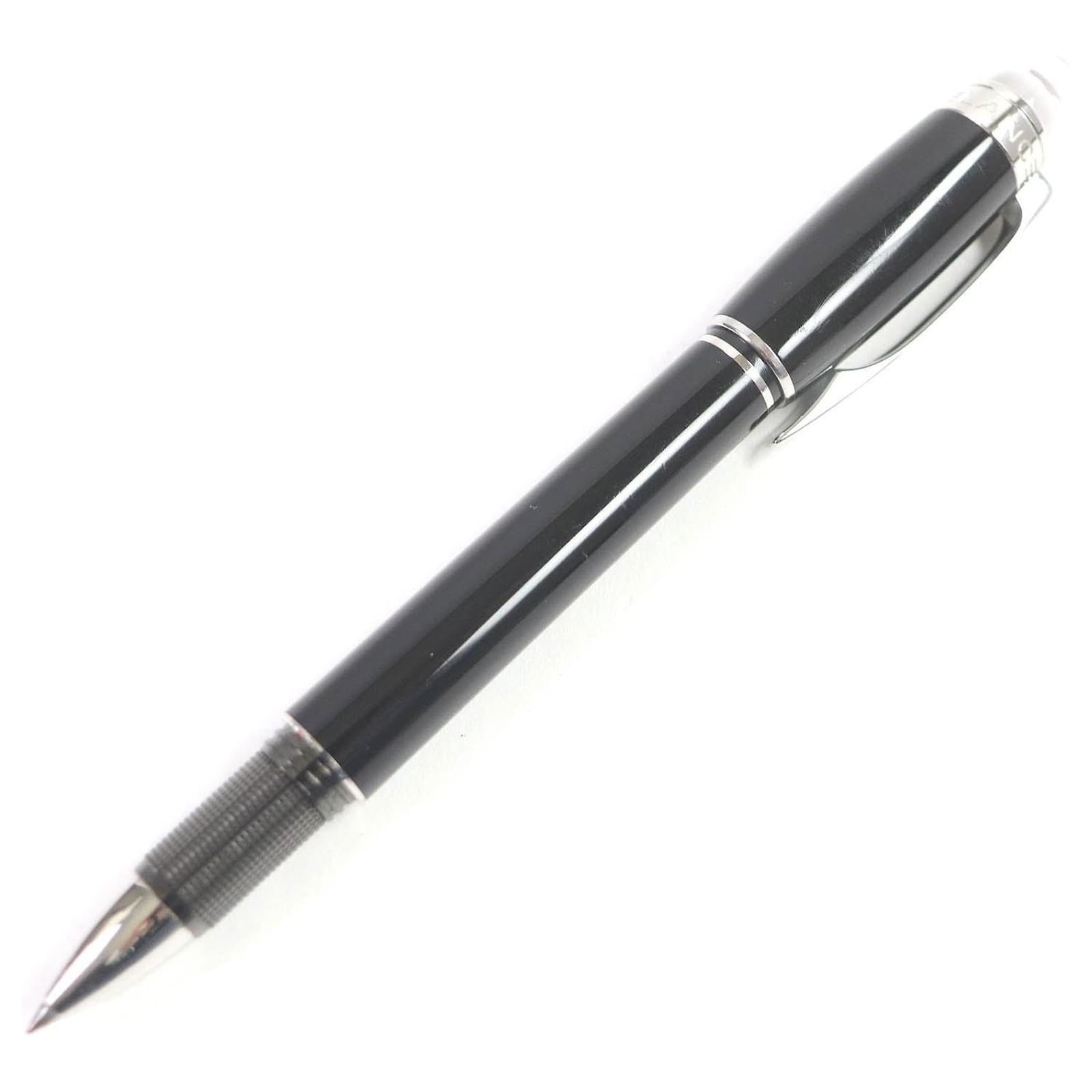 Montblanc Starwalker Ballpoint Pen Black Silver  ref.1694165
