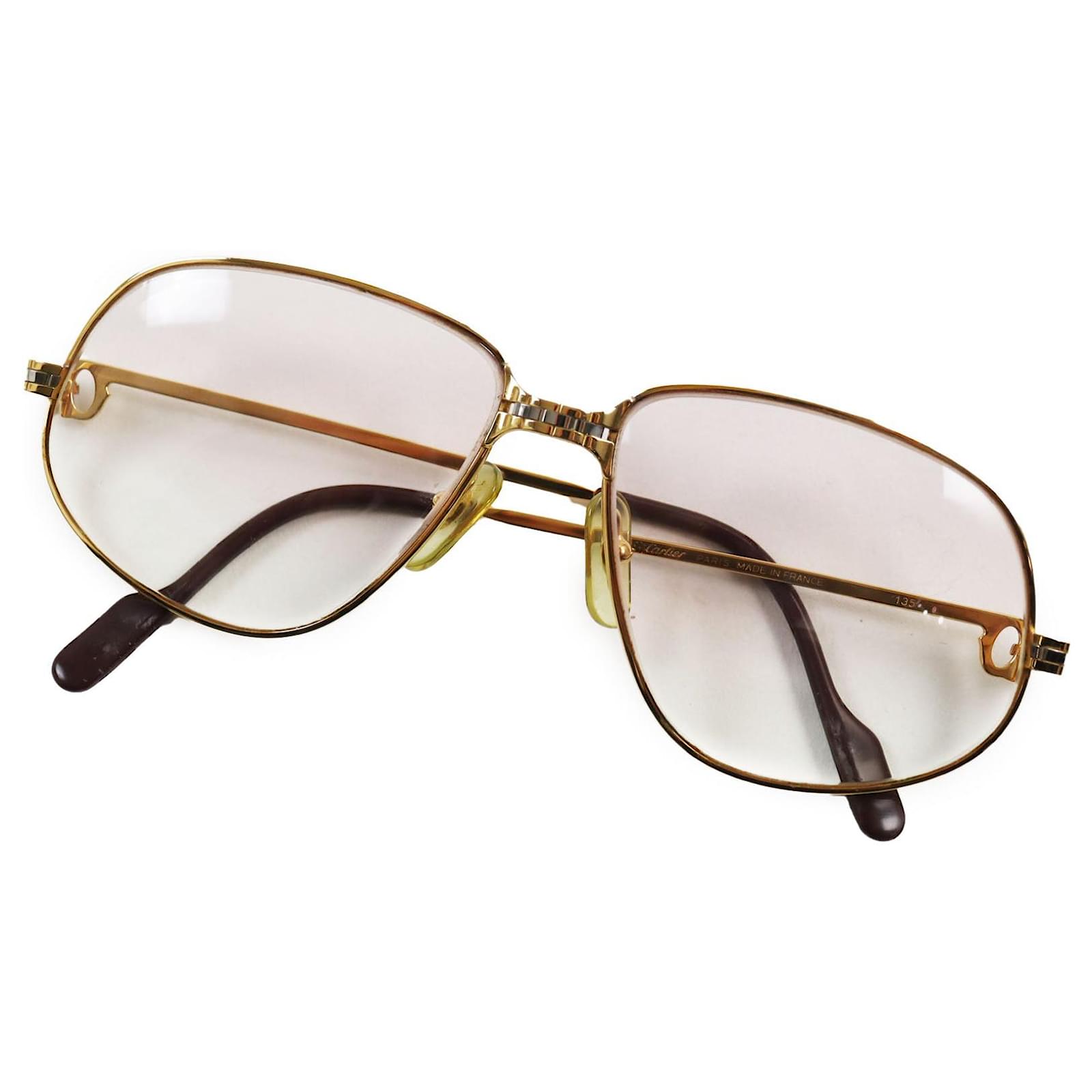 Cartier Vintage Color Lens Glasses Eyewear Metal  ref.1697200
