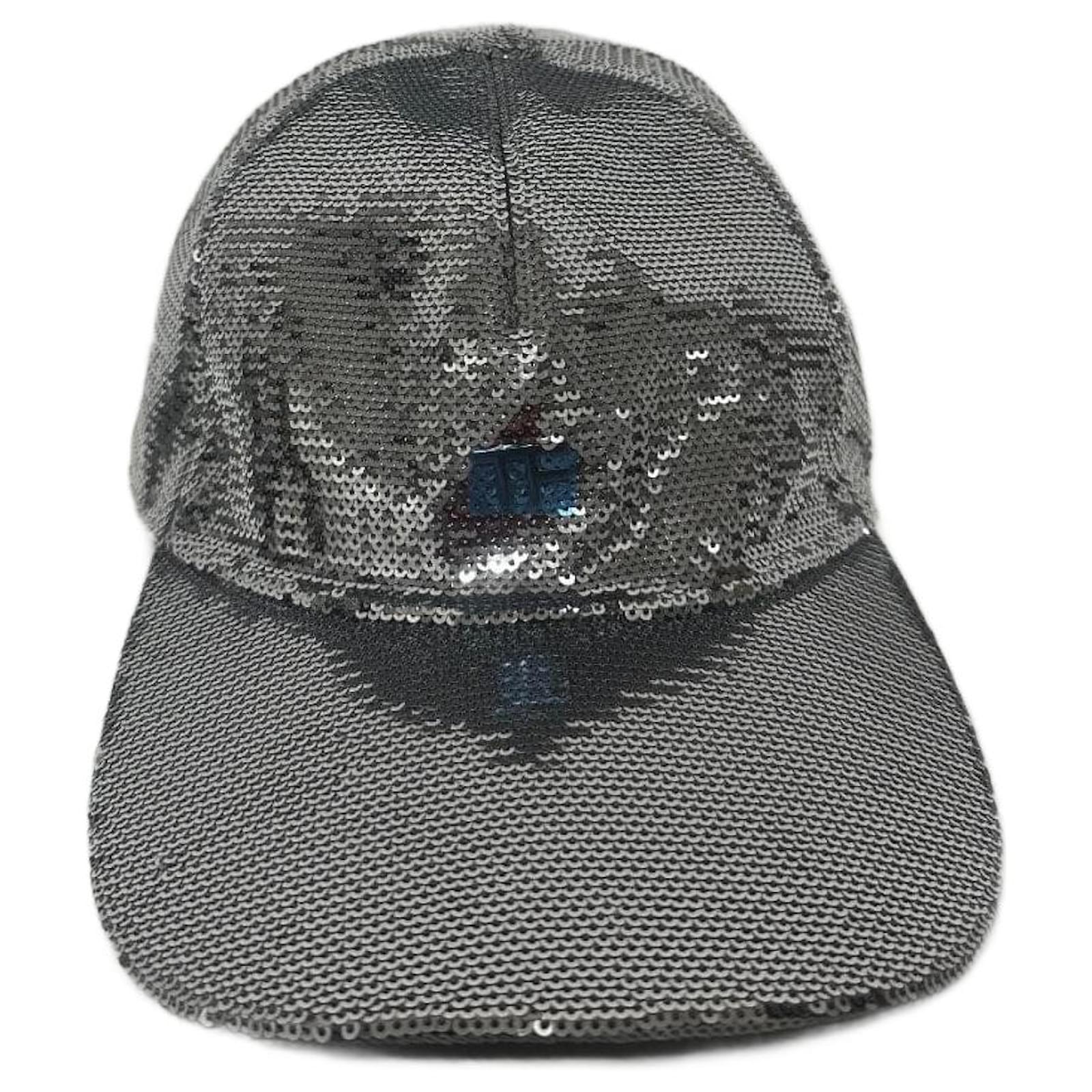 Tom Ford Strass Cap Silvery Synthetic Cotton Polyamide  ref.1726502