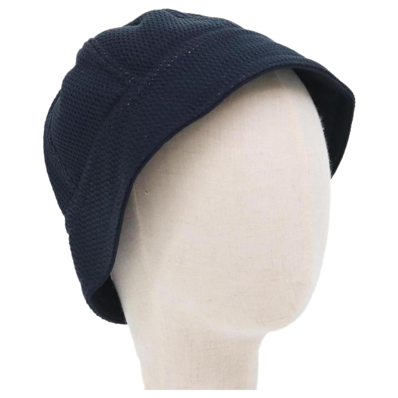 CHANEL Chanel Bucket Hat Black  ref.2284344