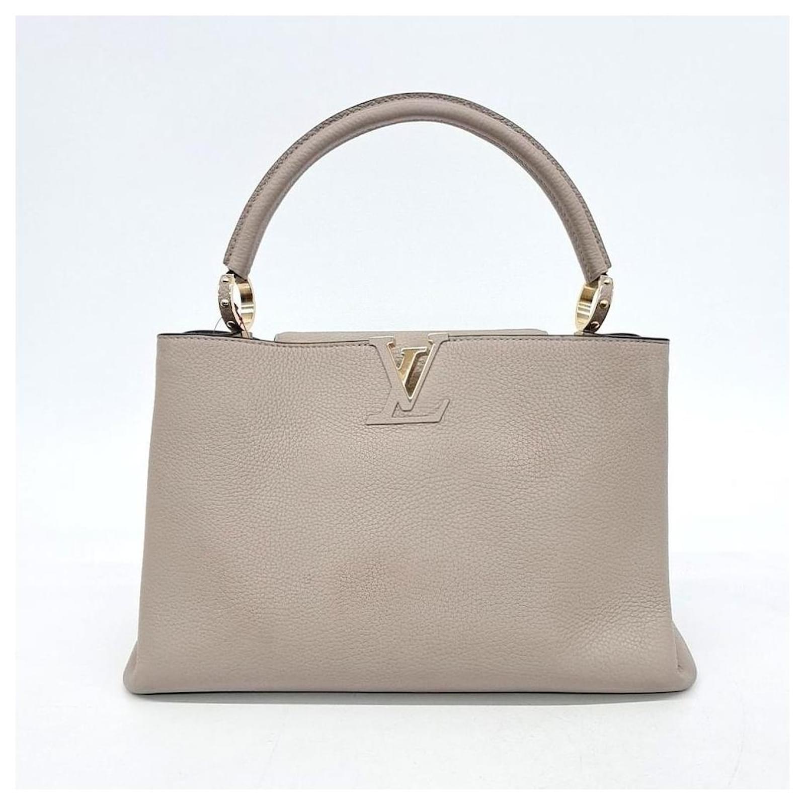 Capucines LOUIS VUITTON Capucine MM M94428 (7206329) Brown  ref.2283213
