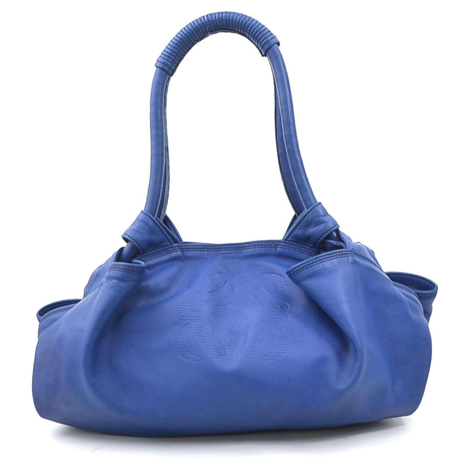 Loewe Blue Nappa Aire Leather Shoulder Bag  ref.2325129