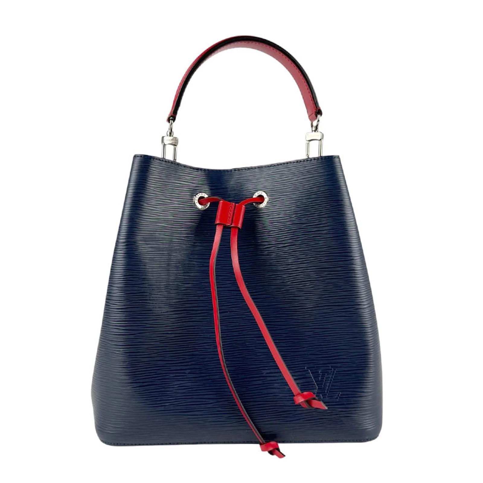 Louis Vuitton Epi Leather Shoulder Bag Blue  ref.2325078