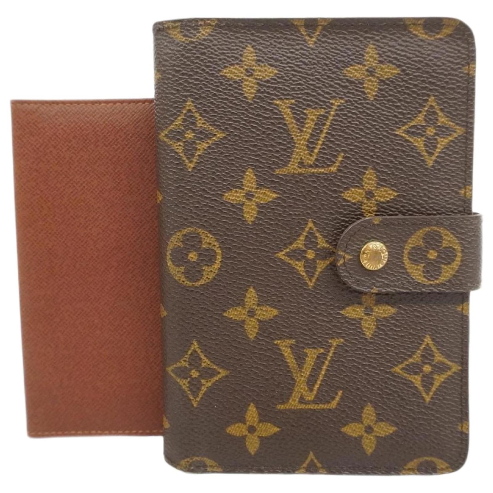 Louis Vuitton Monogram Porte Papier Zip Wallet Brown  ref.2324981