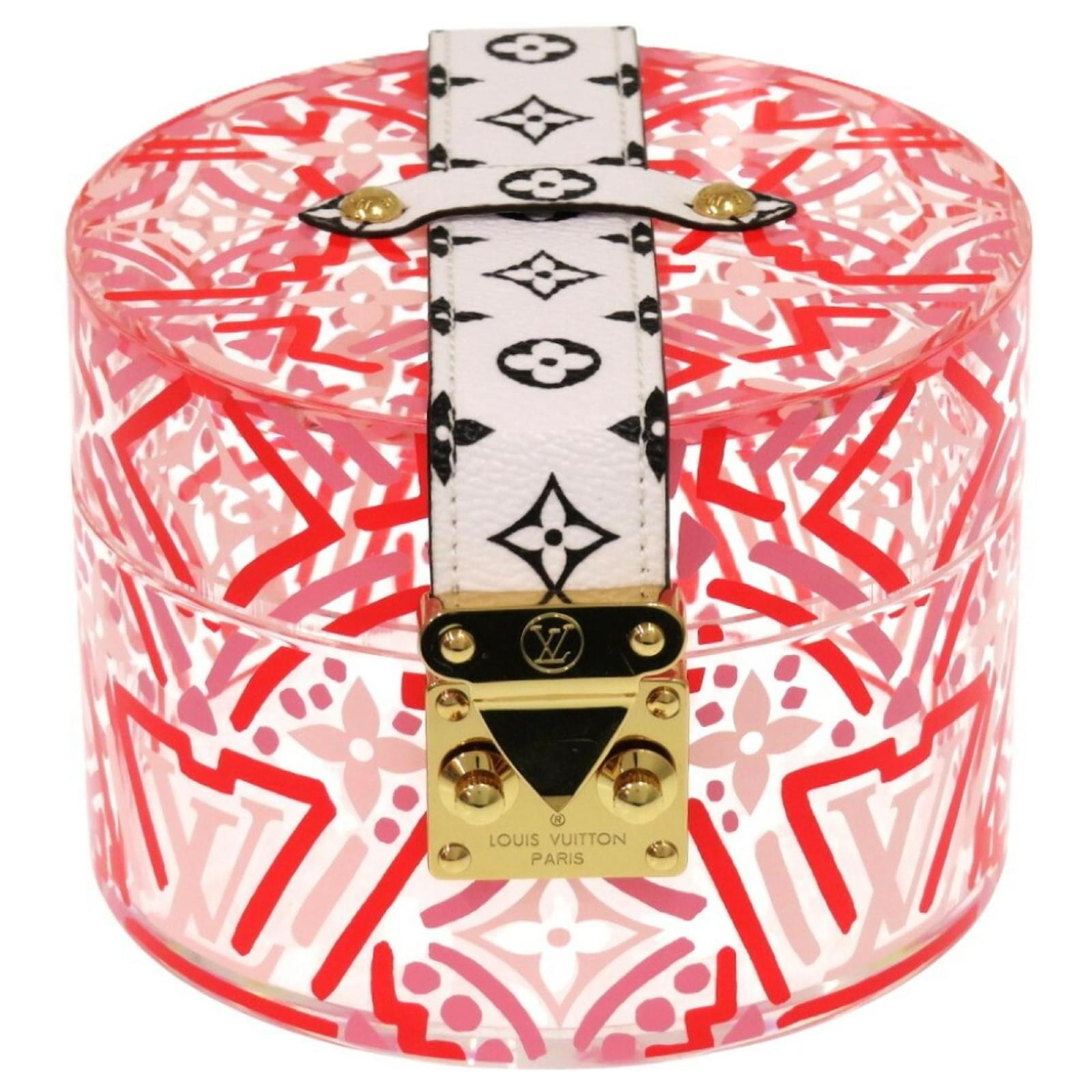 Louis Vuitton Boite Scott Monogram GI0517 Pink Red  ref.2324941