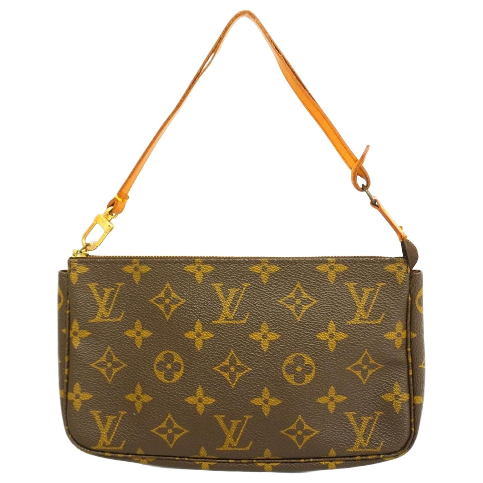 Louis Vuitton Monogram Pochette Accessoires Brown  ref.2324789