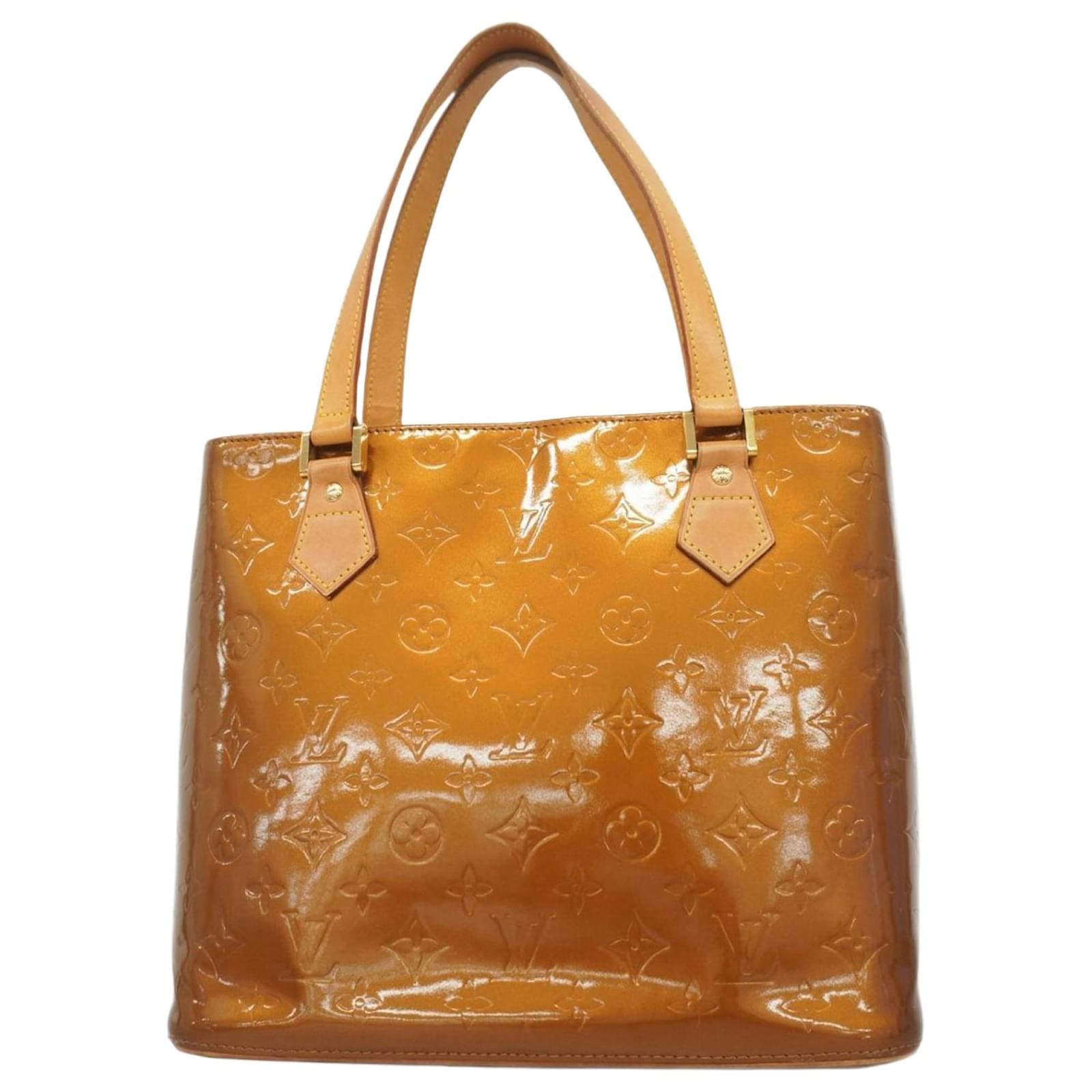Louis Vuitton Vernis Houston Tote Bag Bronze  ref.2324786