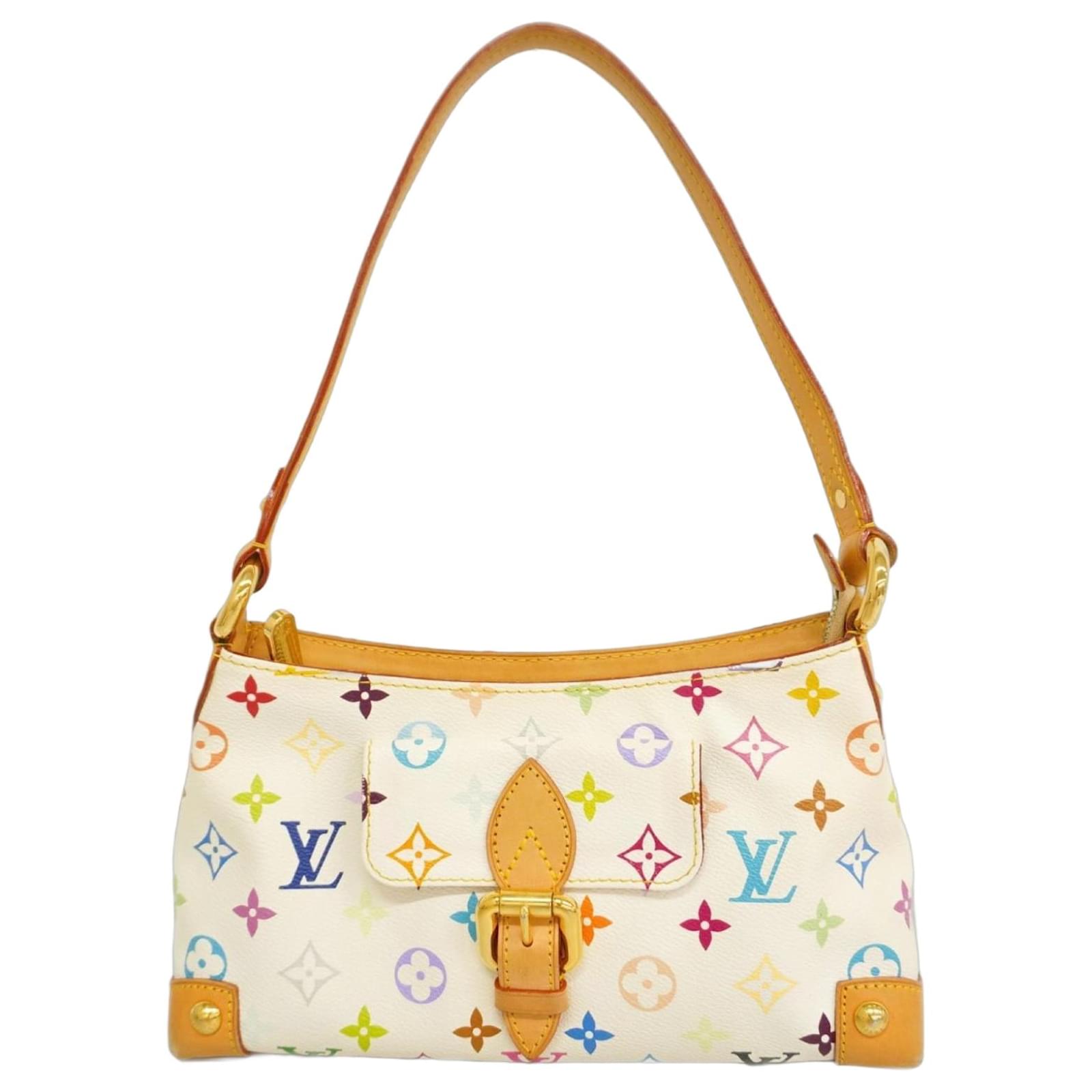 Louis Vuitton Monogram Multicolor Eliza Shoulder Bag White  ref.2324568