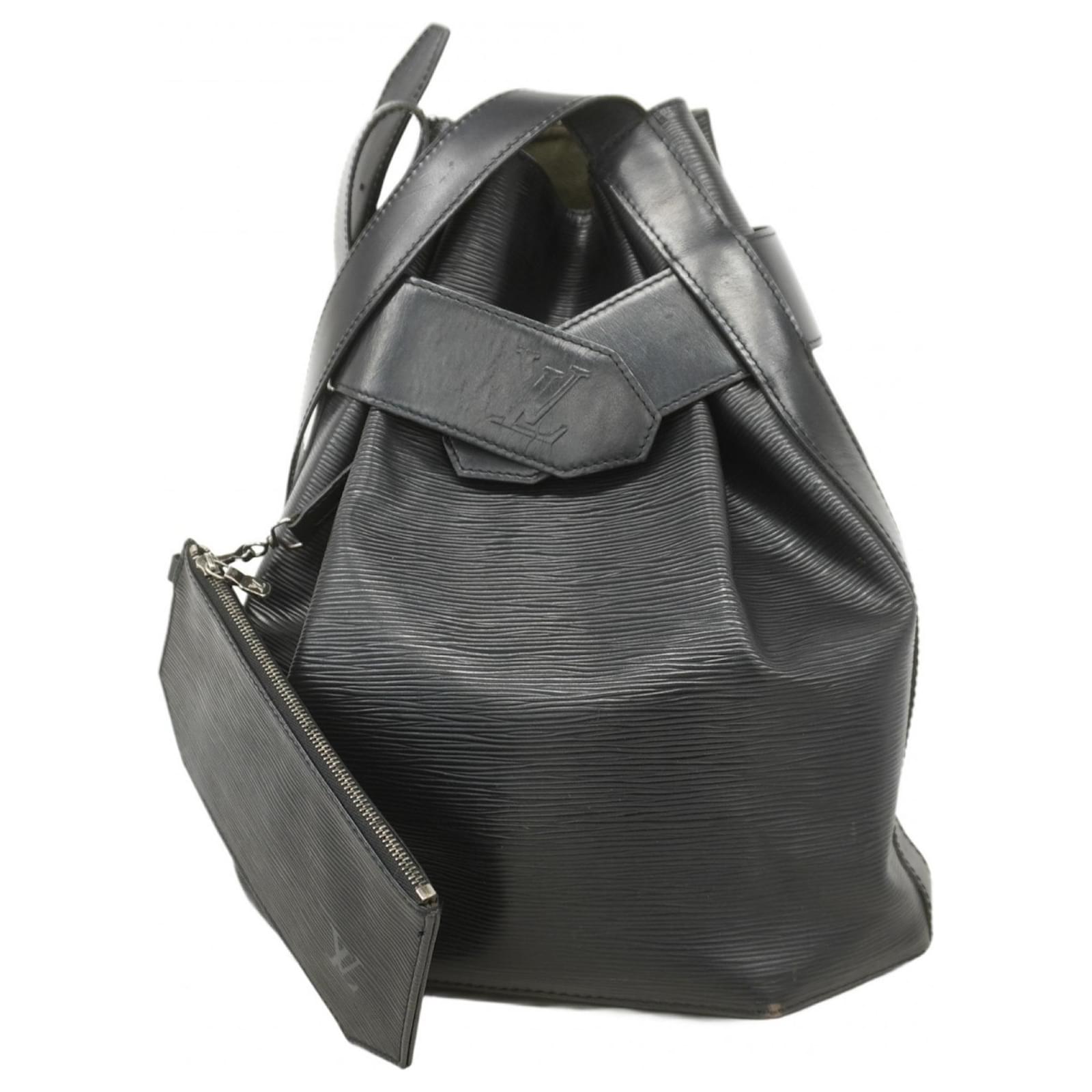 Louis Vuitton Epi Sac de Paul GM Shoulder Bag Black  ref.2324550