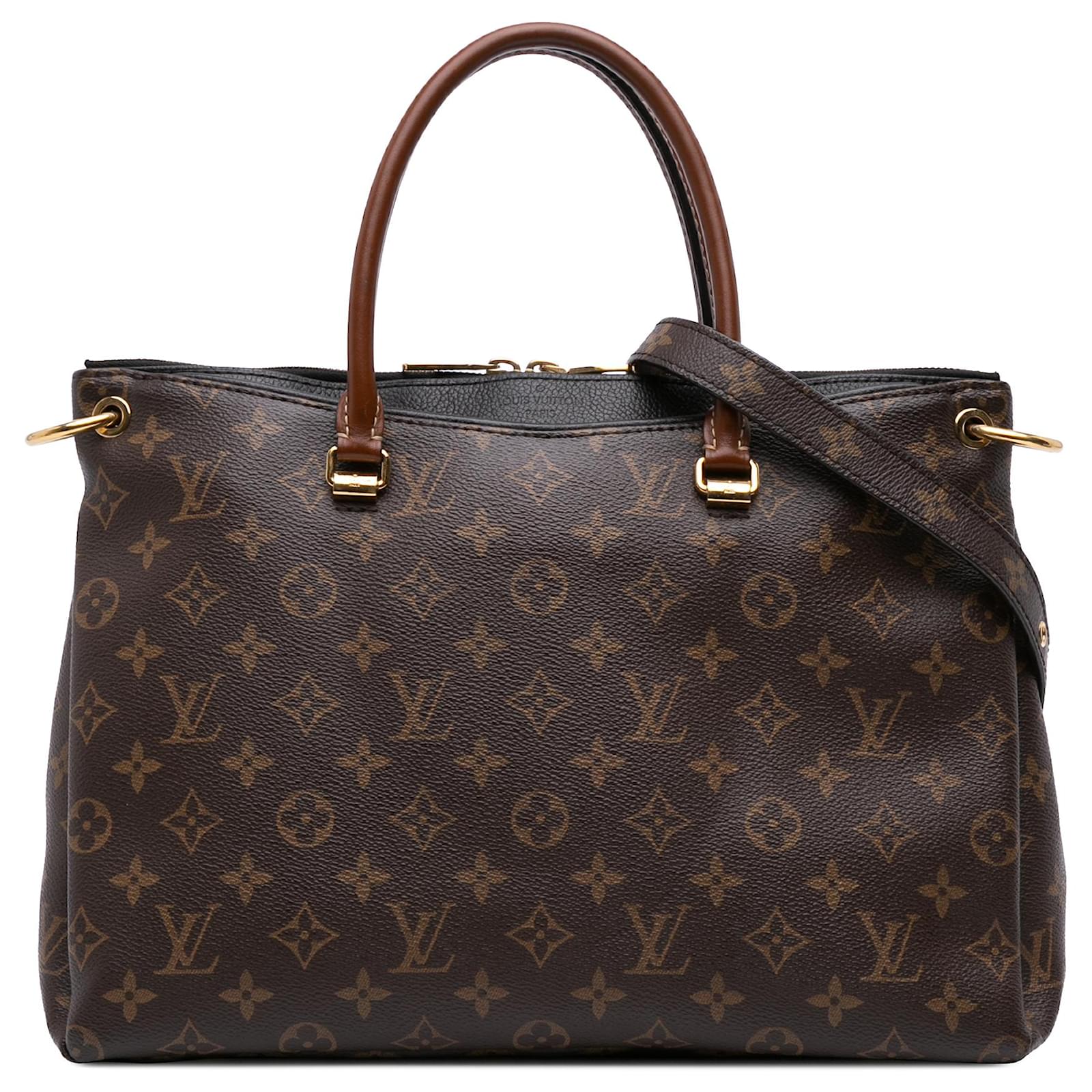 Louis Vuitton Brown Monogram Pallas MM Cloth  ref.2324495
