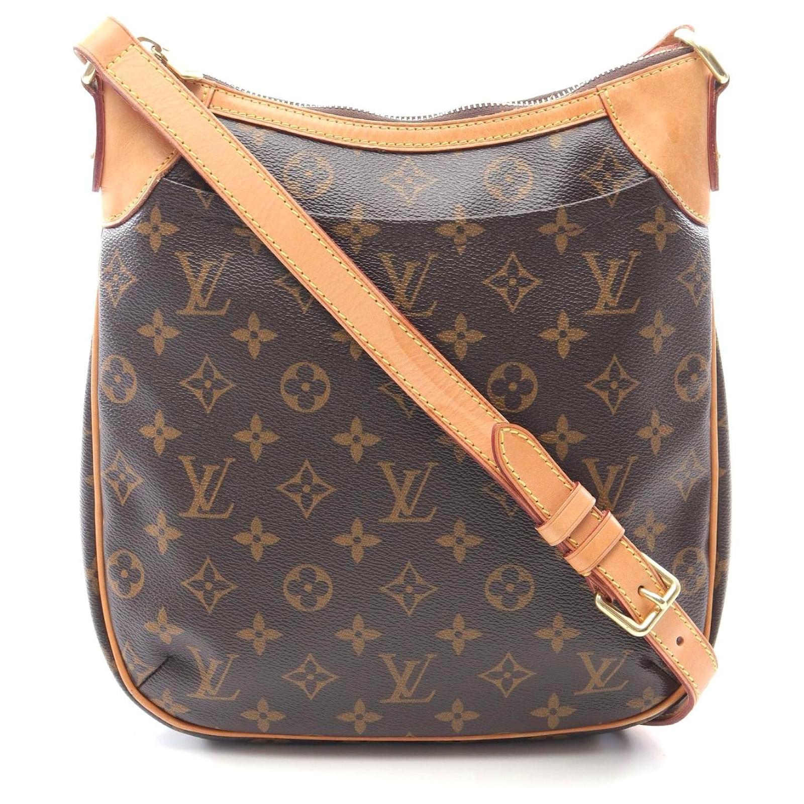 Louis Vuitton Odeon PM Shoulder Bag Monogram Brown Cloth  ref.2324128