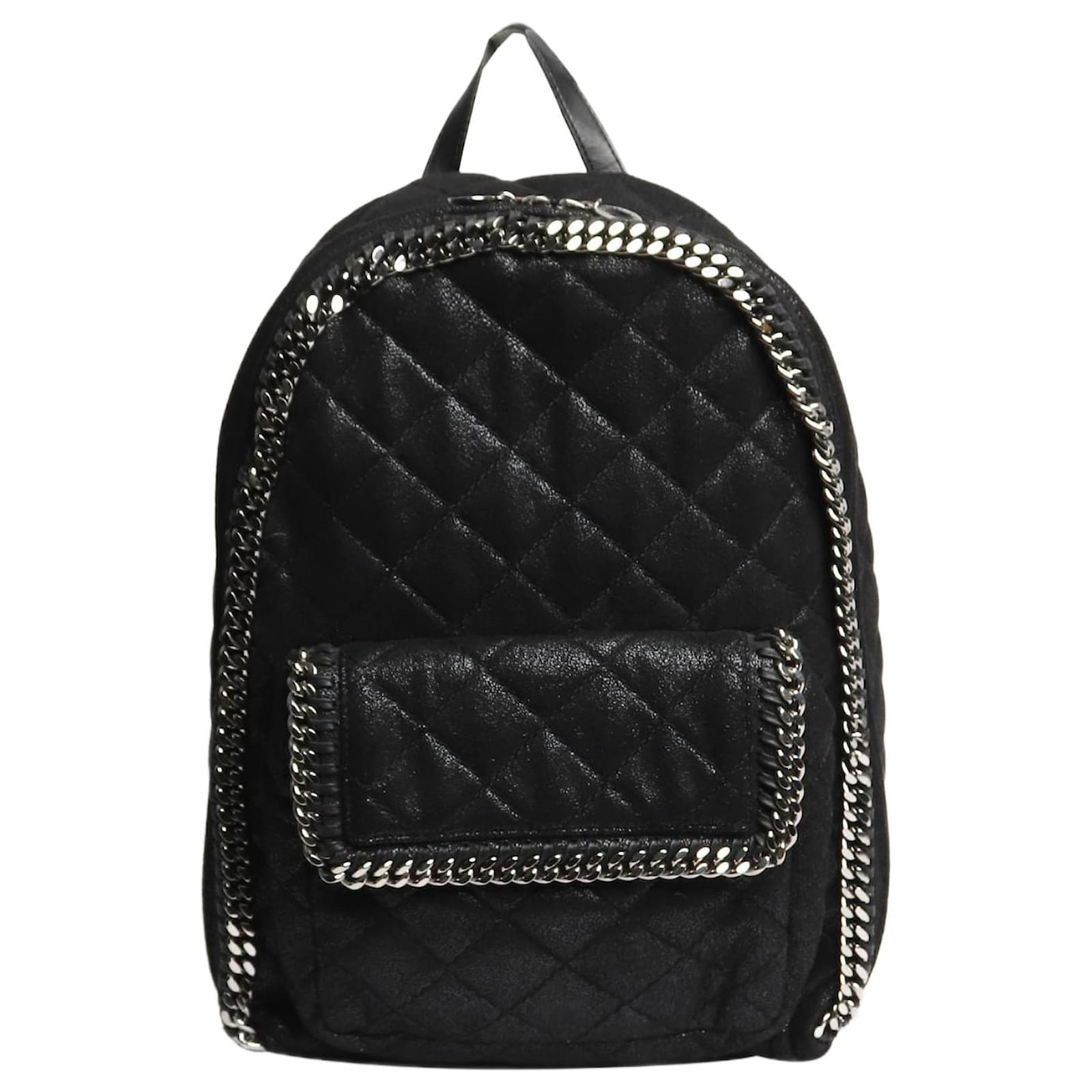 Stella Mc Cartney Black Falabella backpack  ref.2326926