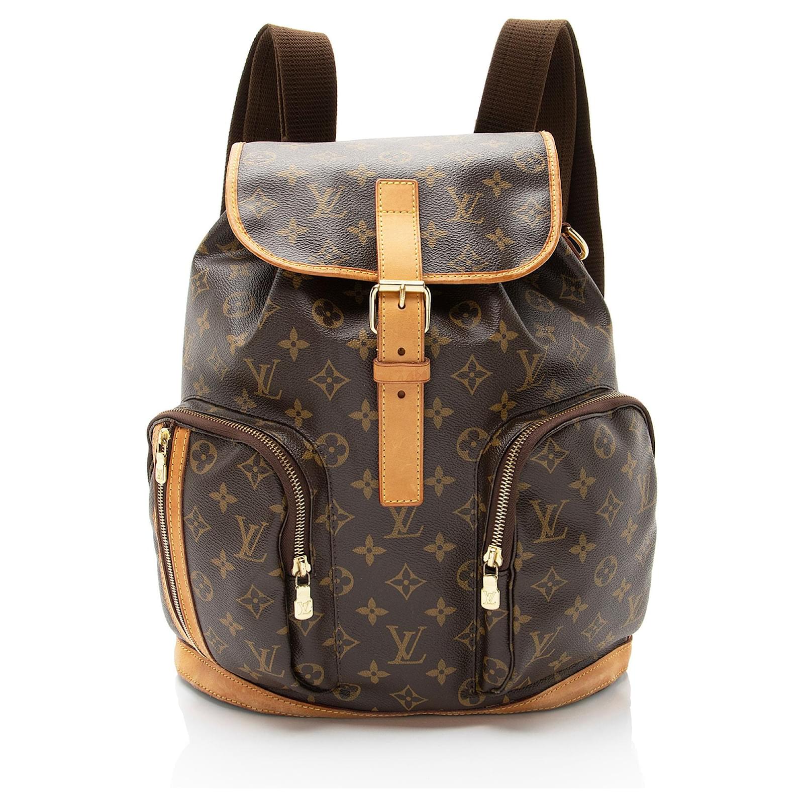 Louis Vuitton Monogram Canvas Bosphore Backpack Brown Leather  ref.2326159