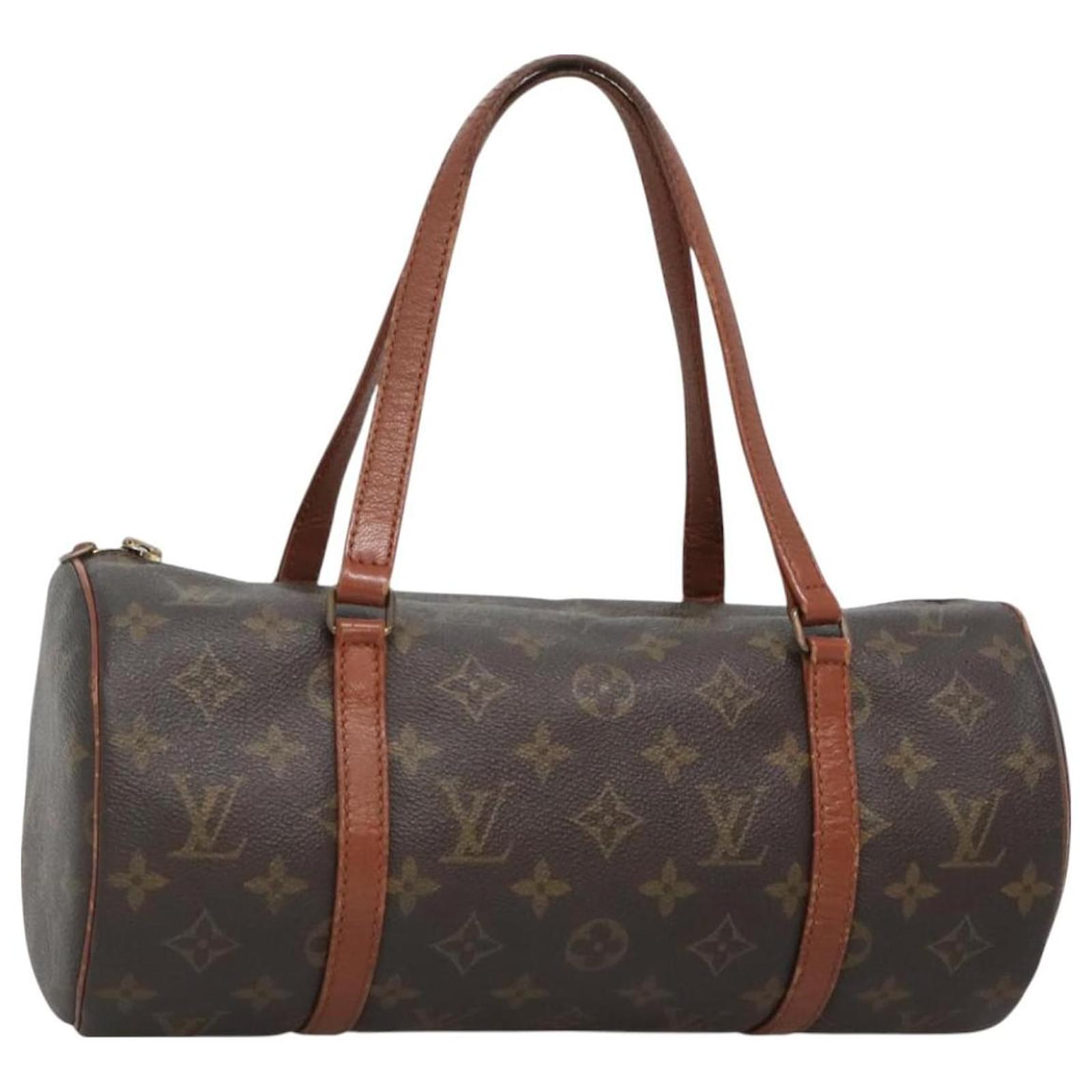 LOUIS VUITTON Monogram Papillon 30 Hand Bag M51385 LV Auth 127428 Cloth  ref.2325475