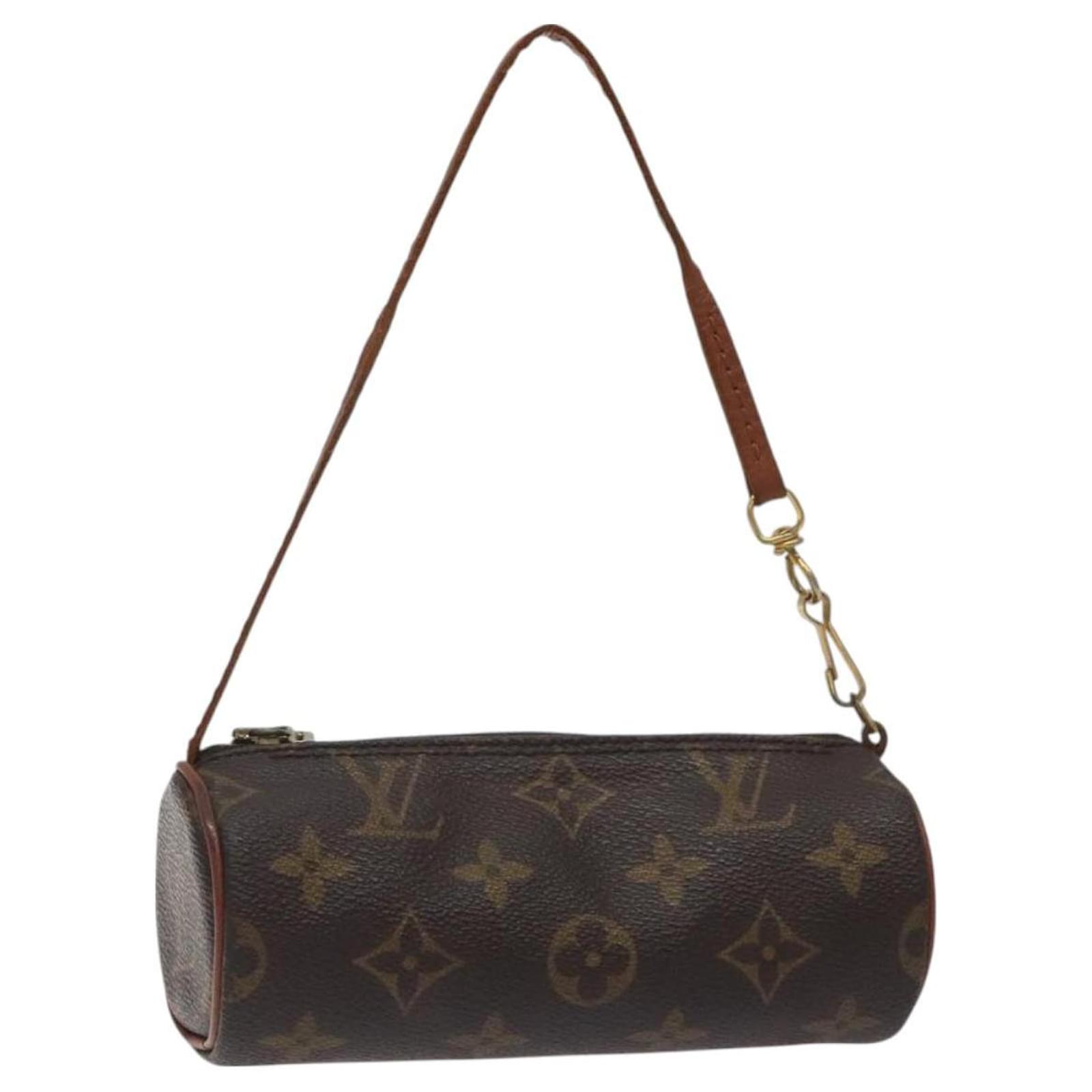 LOUIS VUITTON Monogram Papillon Pouch LV Auth 127429 Cloth  ref.2325422