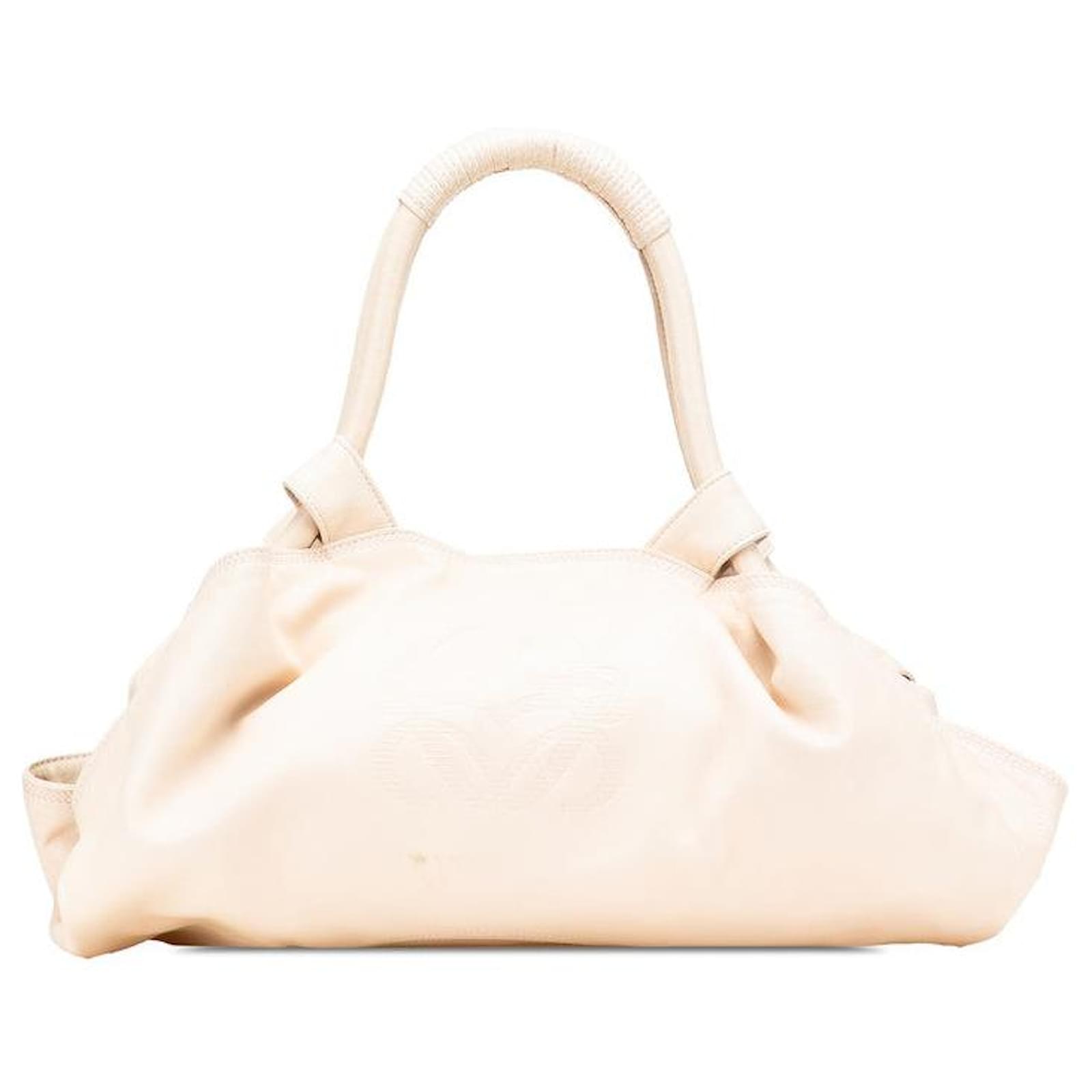Loewe Nappa Aire Leather Handbag Brown Beige  ref.2323065