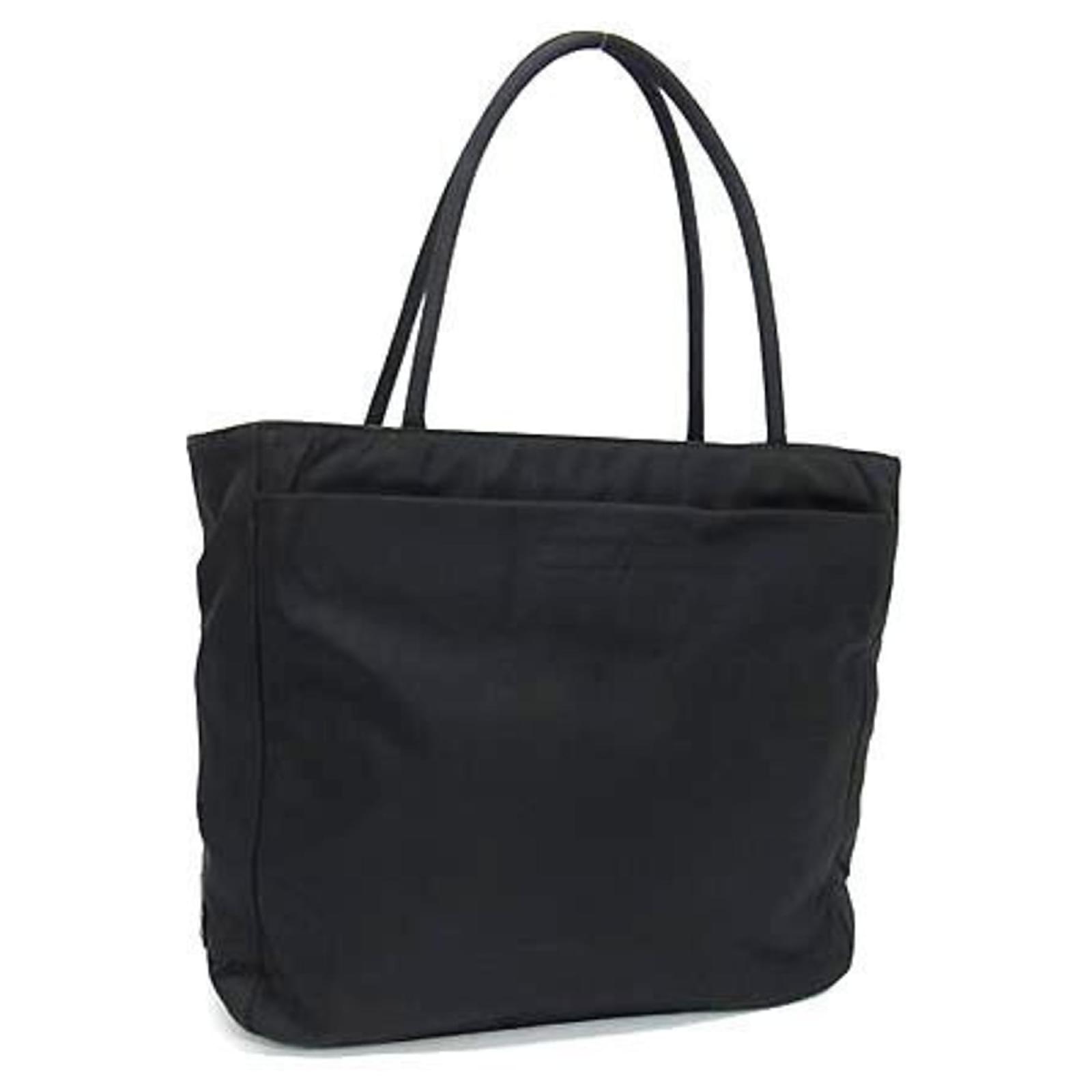 Tote Prada Handbag Tessuto - Nylon Women's Triangle Plate  ref.2322894