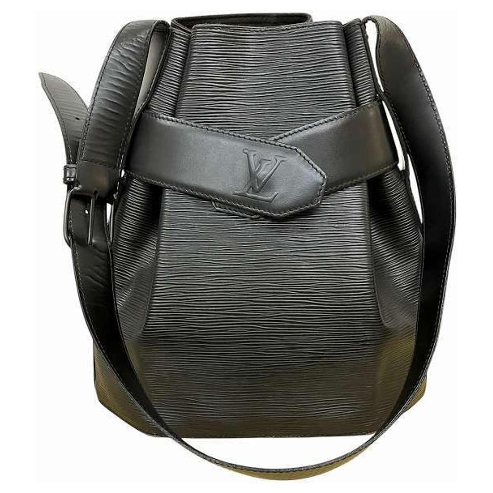 Louis Vuitton Epi Sac de Paul PM Shoulder Bag Black Leather  ref.2322640