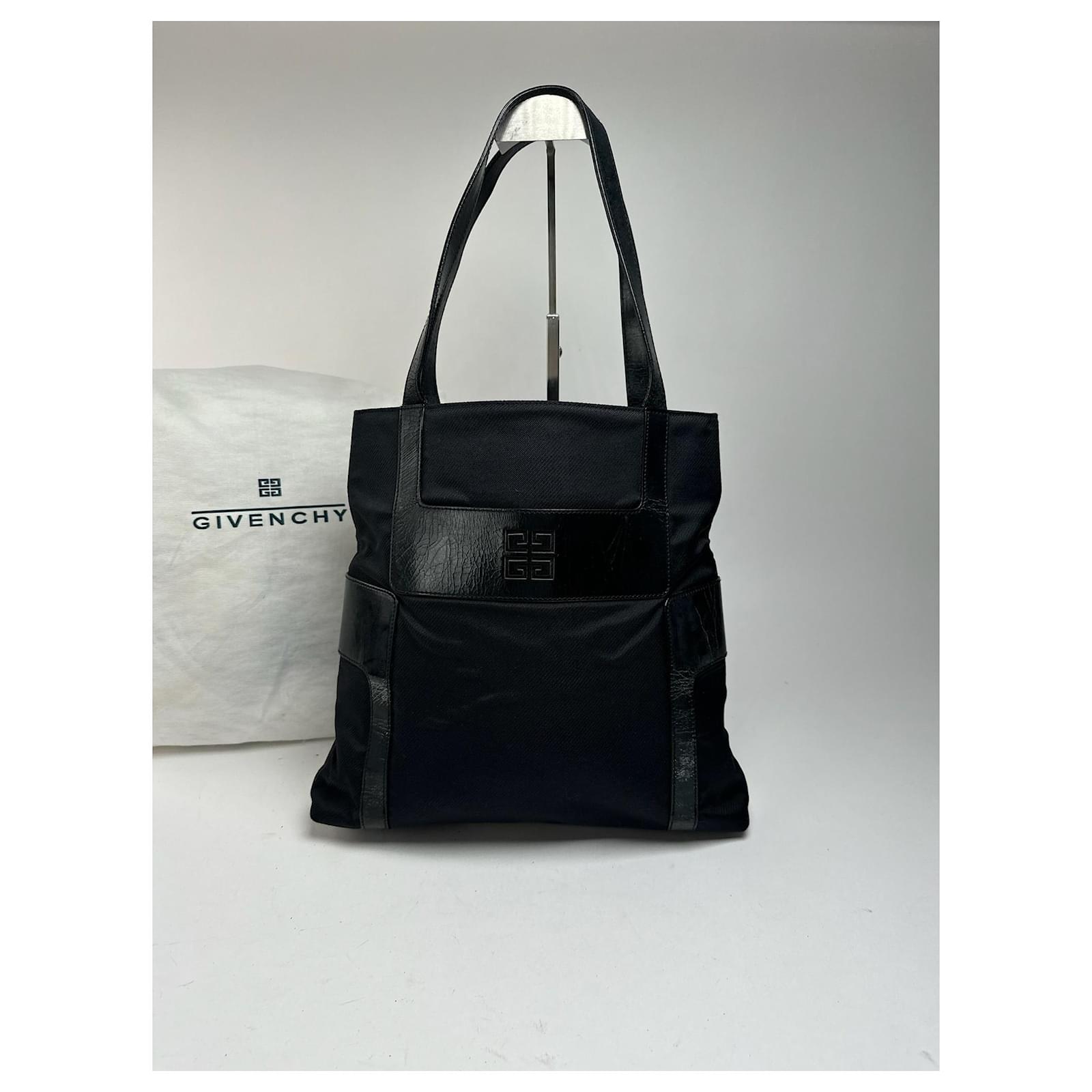Vintage Givenchy Leather bag black  ref.2322606
