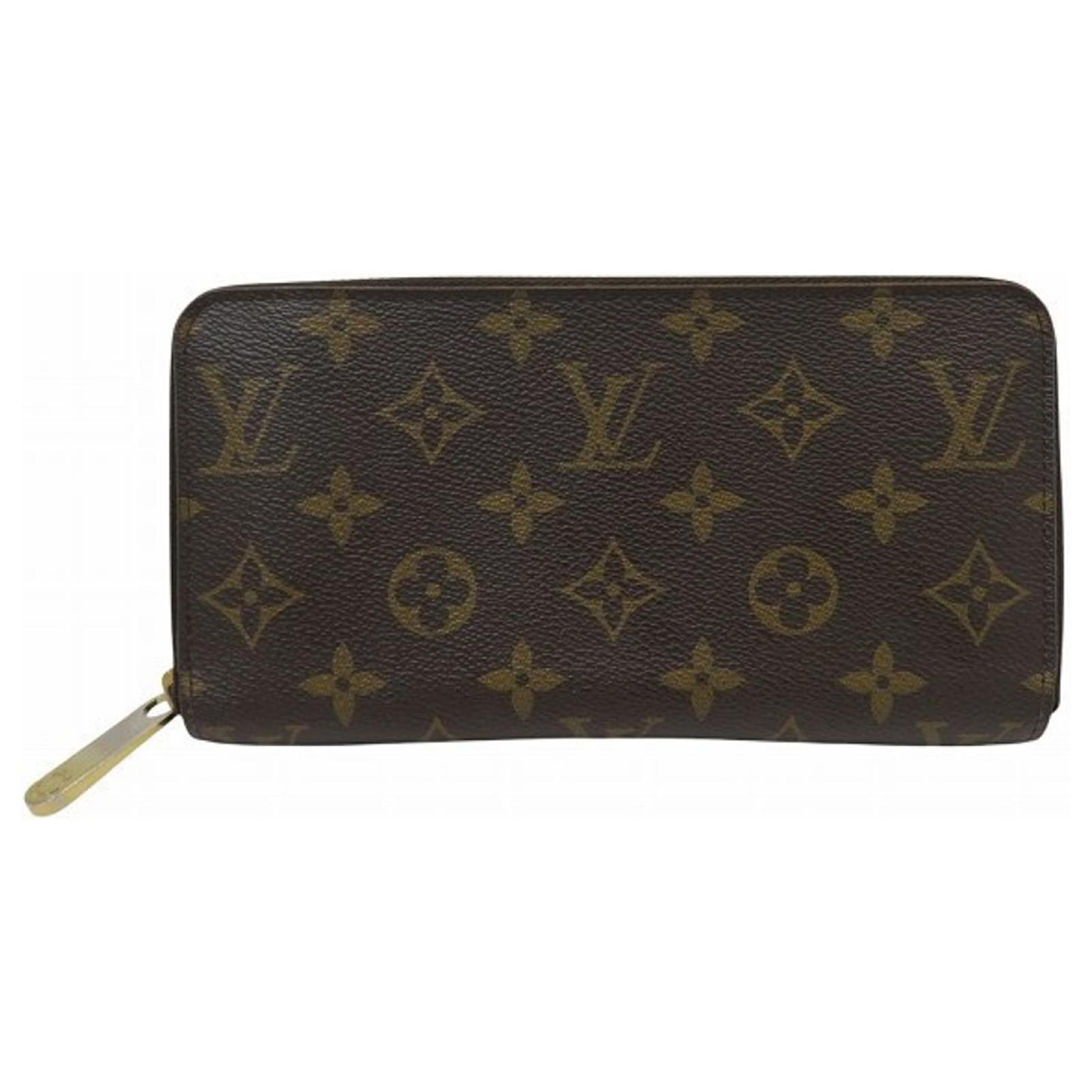 Louis Vuitton Monogram Zippy Wallet M60017 Brown Patent leather  ref.2322343