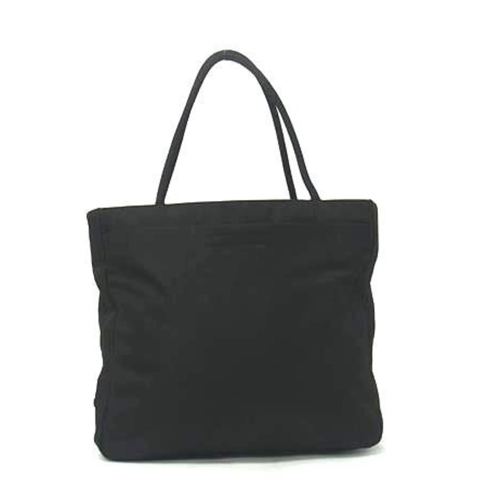 Tote Prada Handbag Tessuto in Black Nylon  ref.2322324