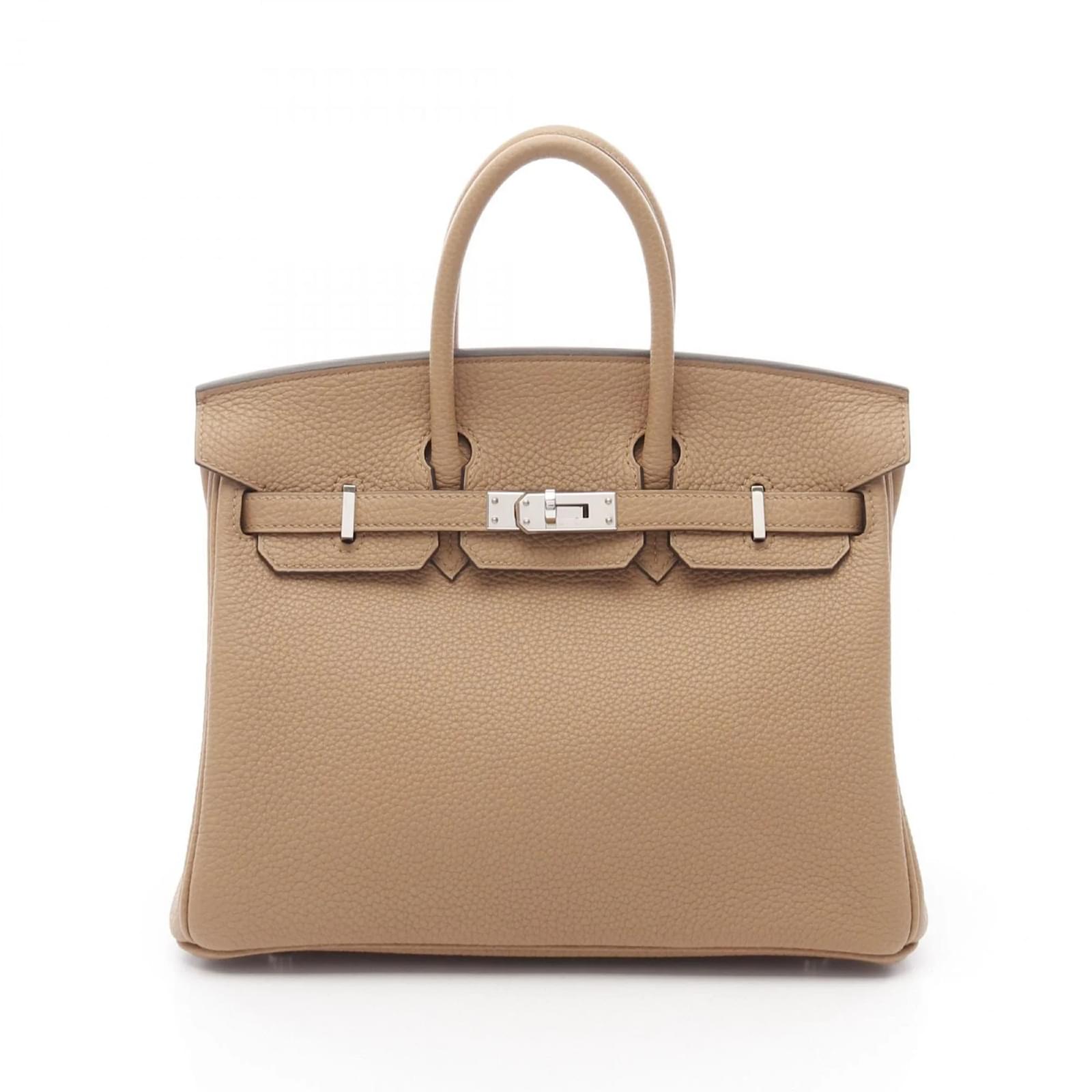 Hermès Hermes Birkin 25 Chai Handbag Brown Leather  ref.2322293
