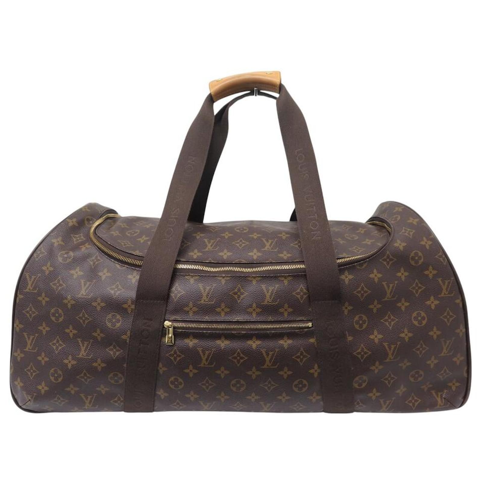 LOUIS VUITTON NEO EOLE DUFFLE 55 MONOGRAM TROLLEY TRAVEL BAG Brown Cloth  ref.2135039
